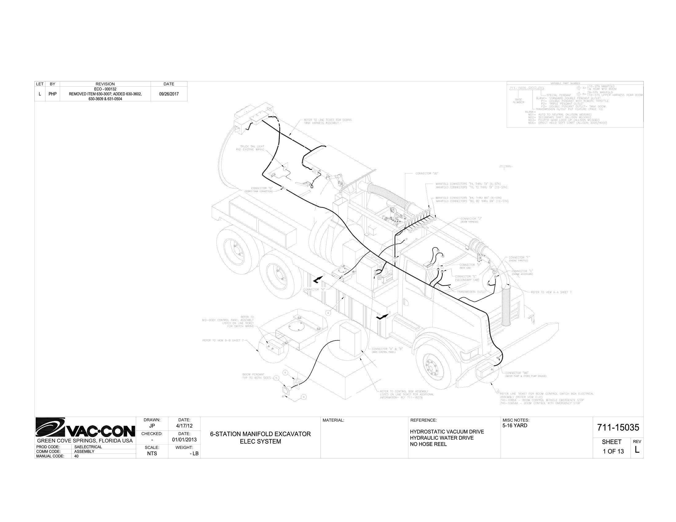 Debris Body - Transformation Duct Installation