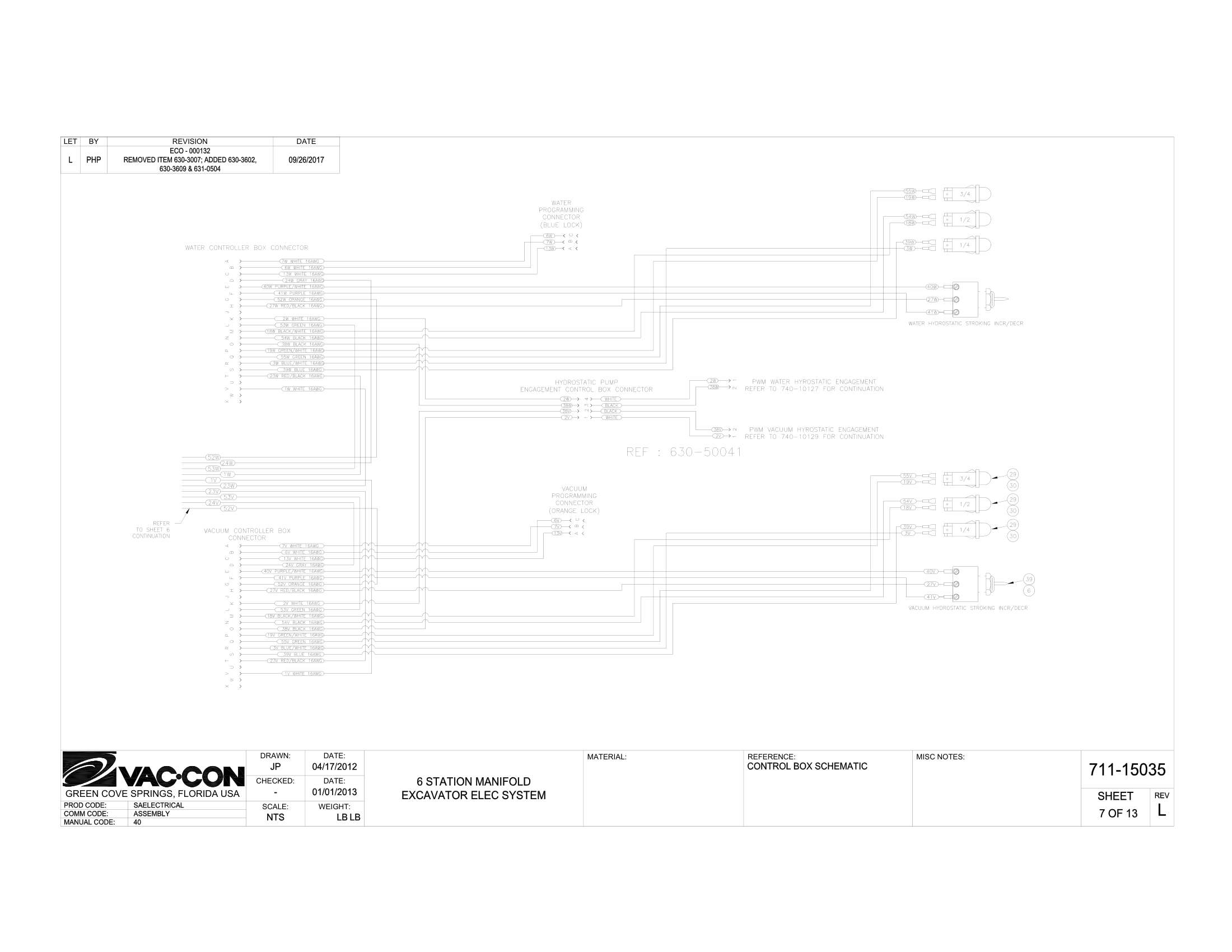 Debris Body -Single Intake Tube Installation