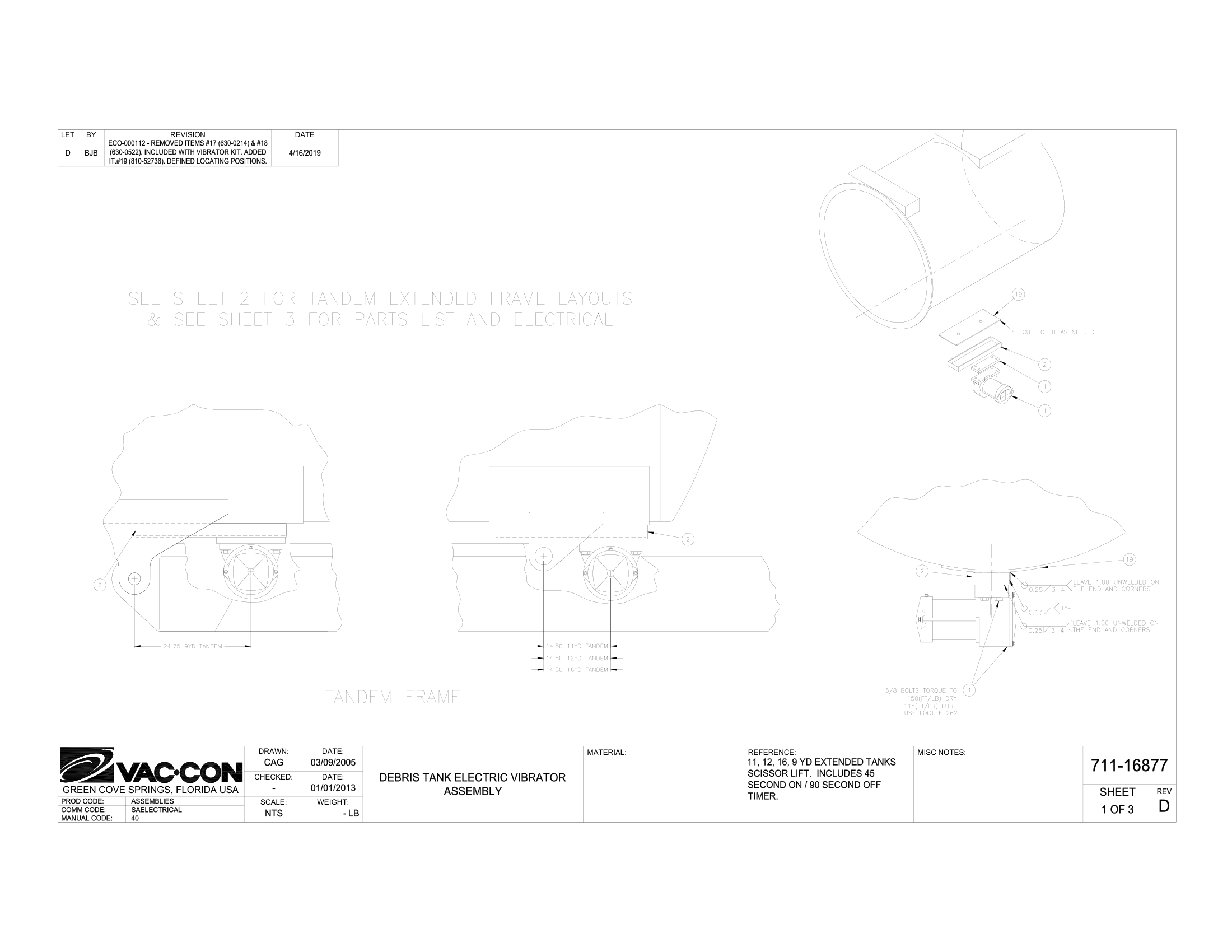 Tailgate Latch Assembly (machines w/pin mounted rear boom)