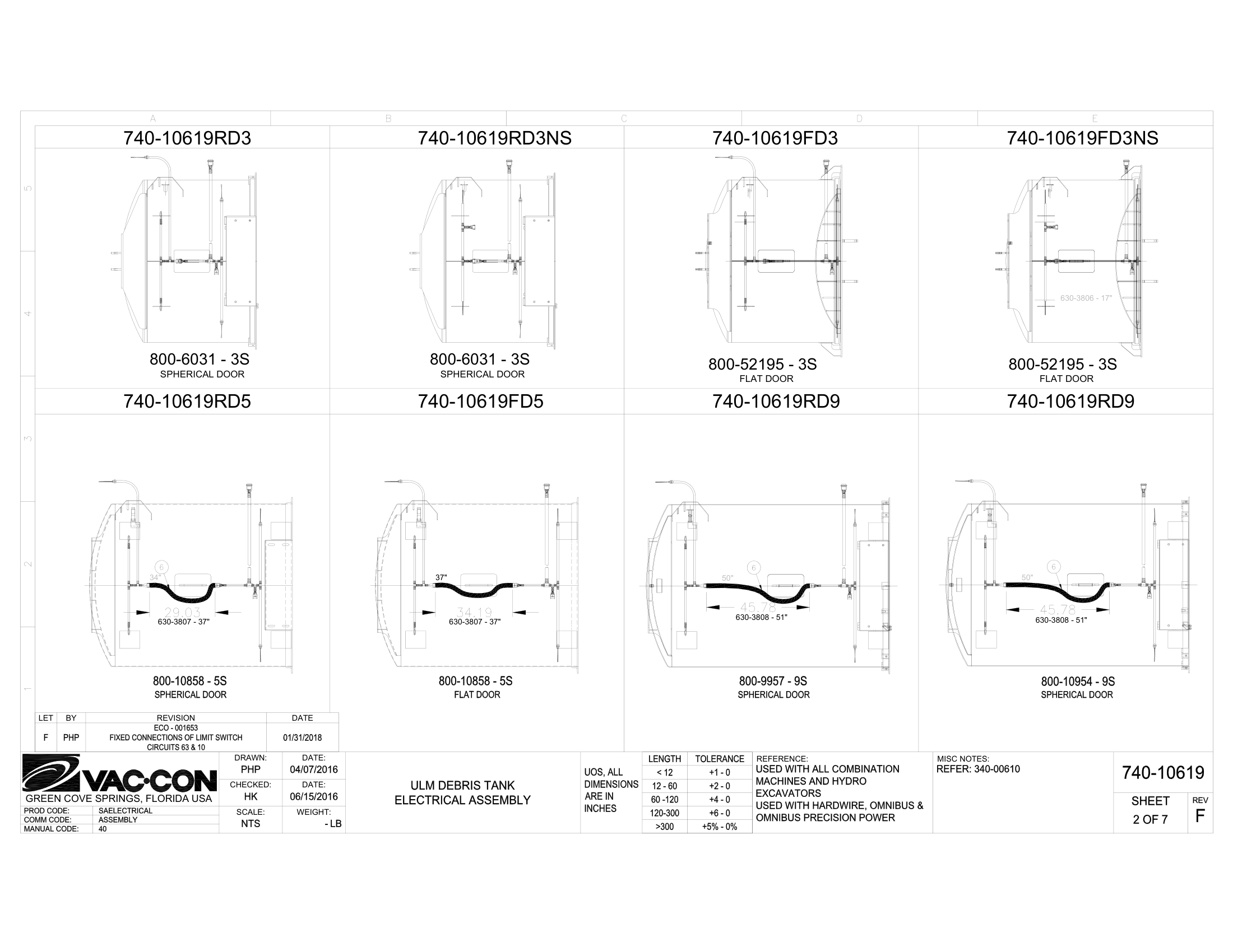 Tool Storage Installations (optional)