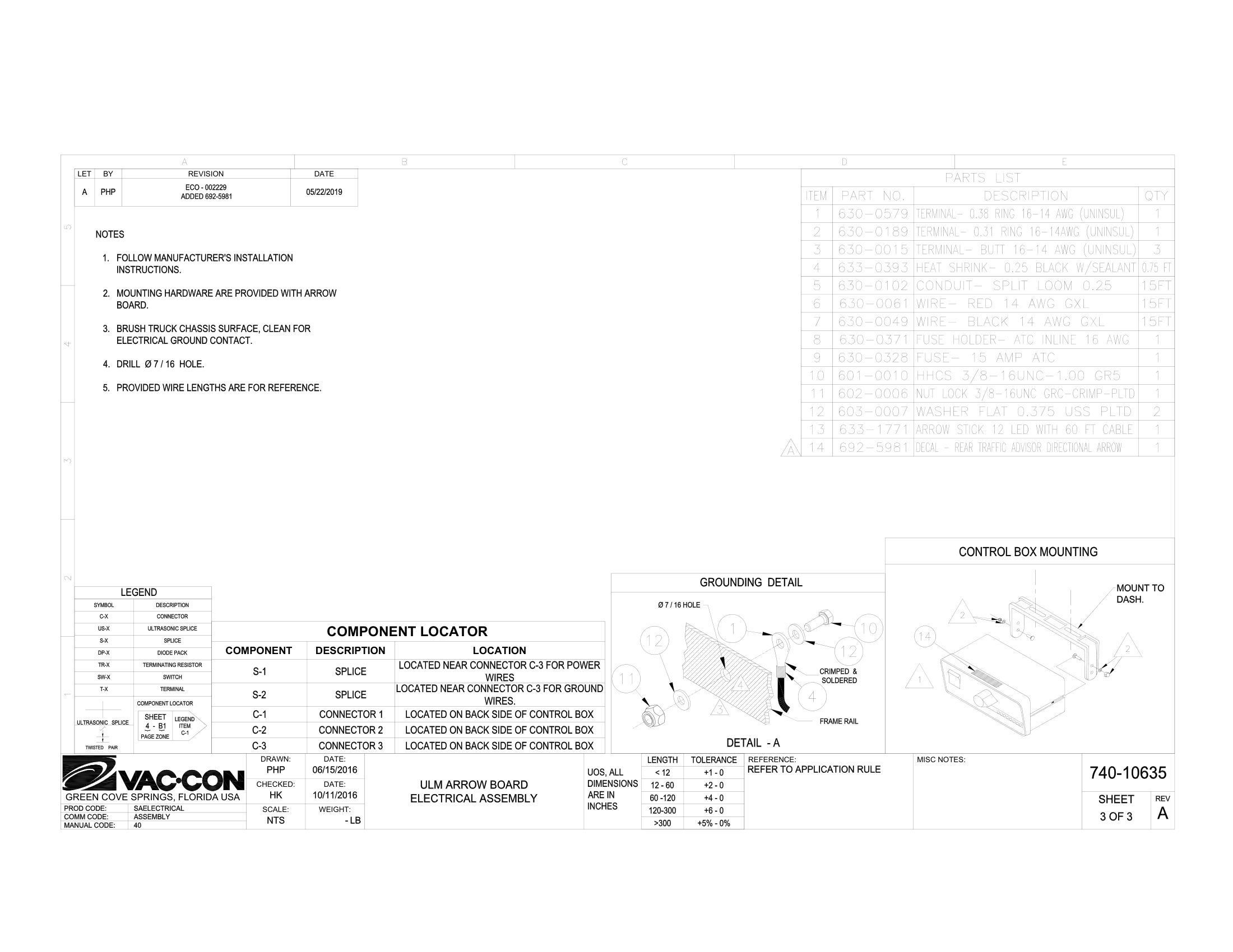 Rear Boom (pin mount) Installation & Hosing