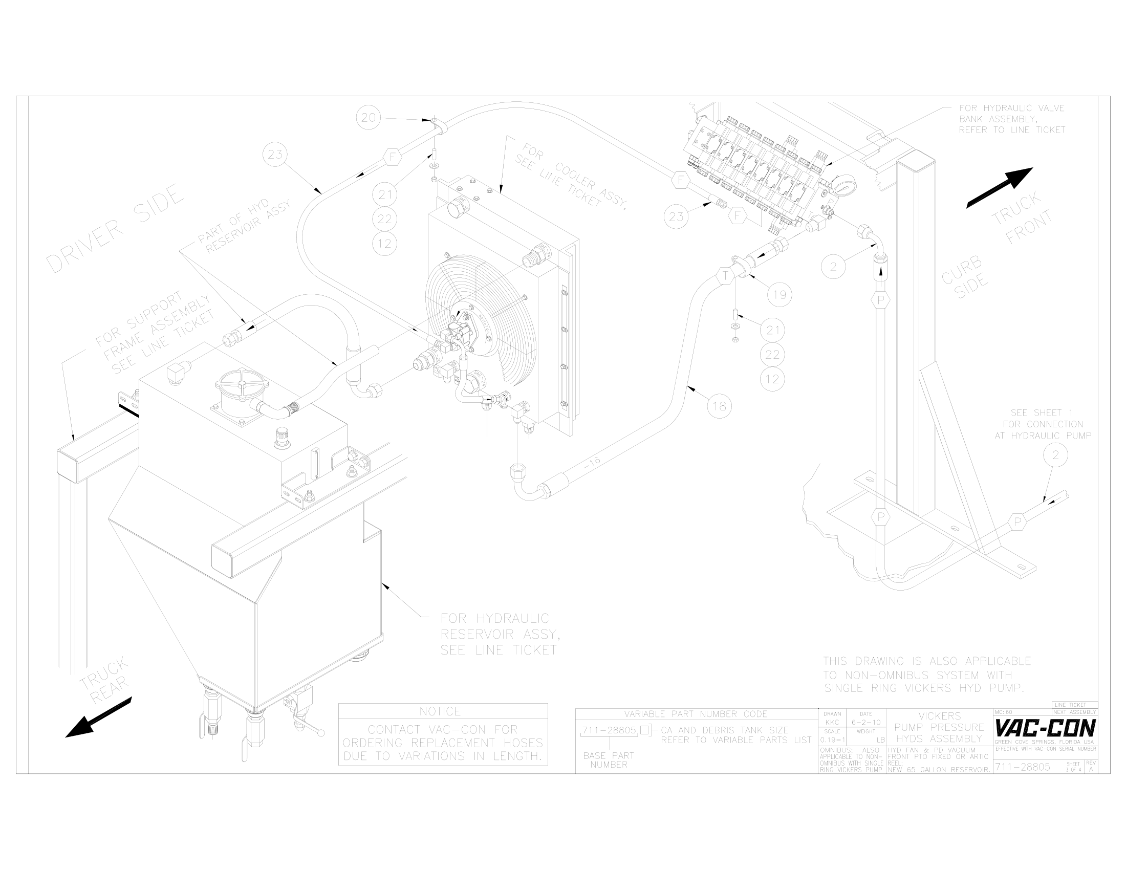 Nozzle (w/Spray Bar) Assembly