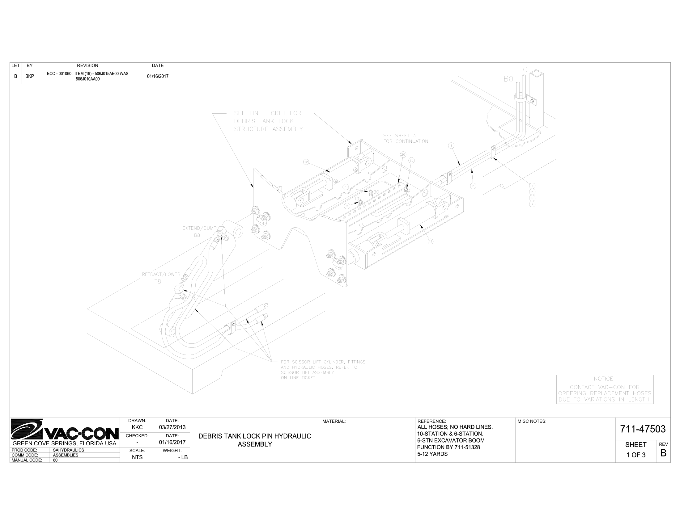 Nozzle (w/Spray Bar) Adapter Installation