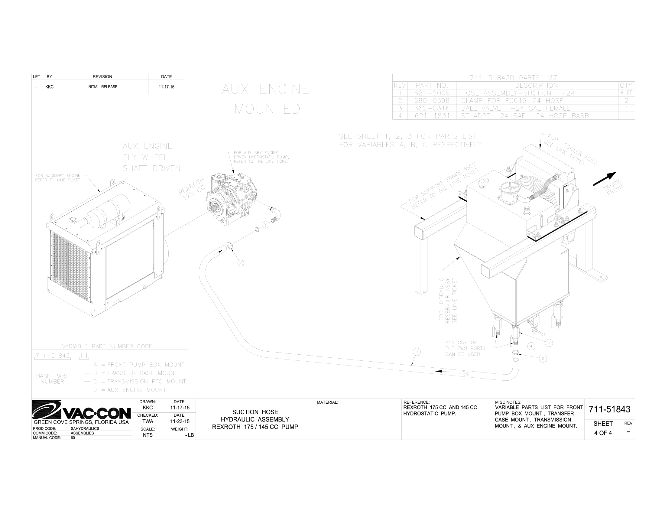 Transfer Case (Stiebel) Installation, (Super Sweep)