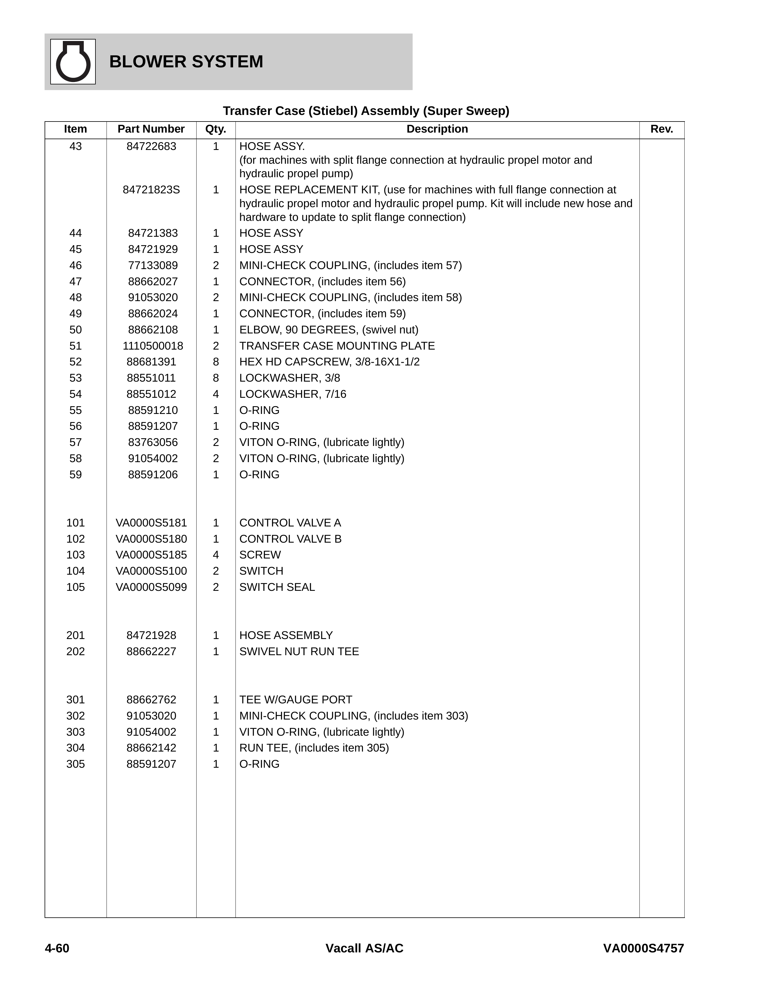 Transfer Case (Stiebel) Assembly (Super Sweep)