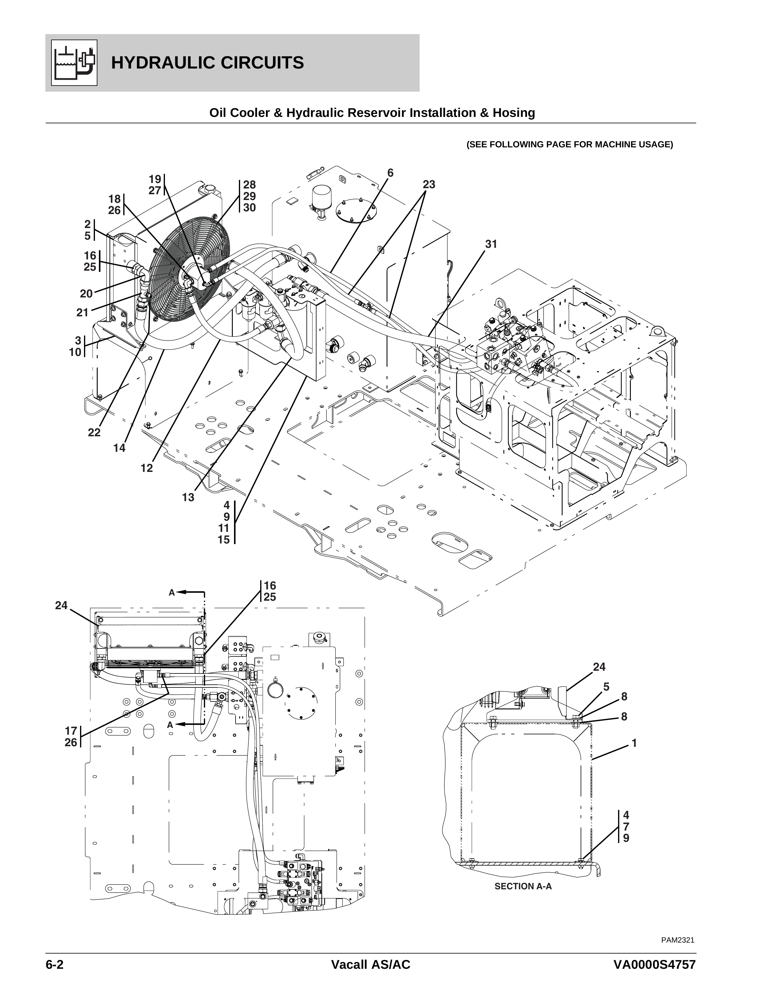 Oil Cooler & Hydraulic Reservoir Installation & Hosing