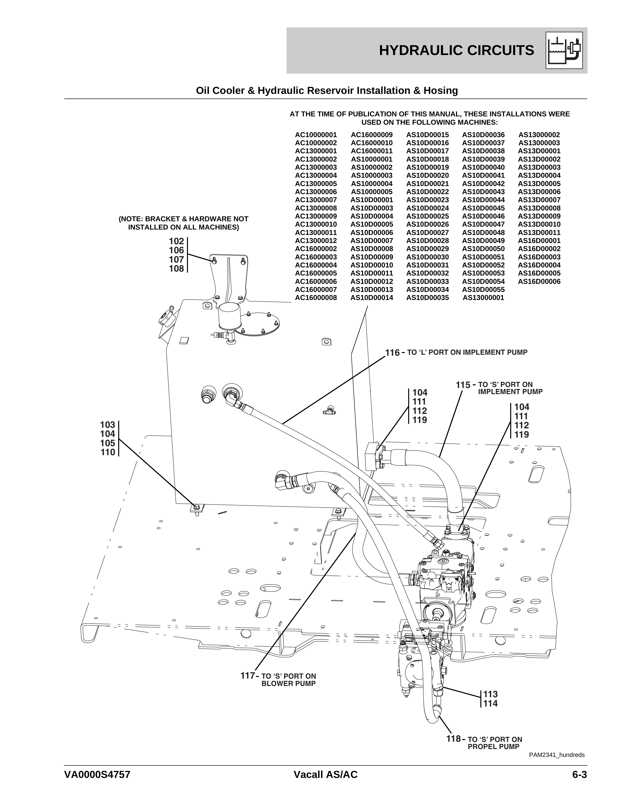 Oil Cooler & Hydraulic Reservoir Installation & Hosing