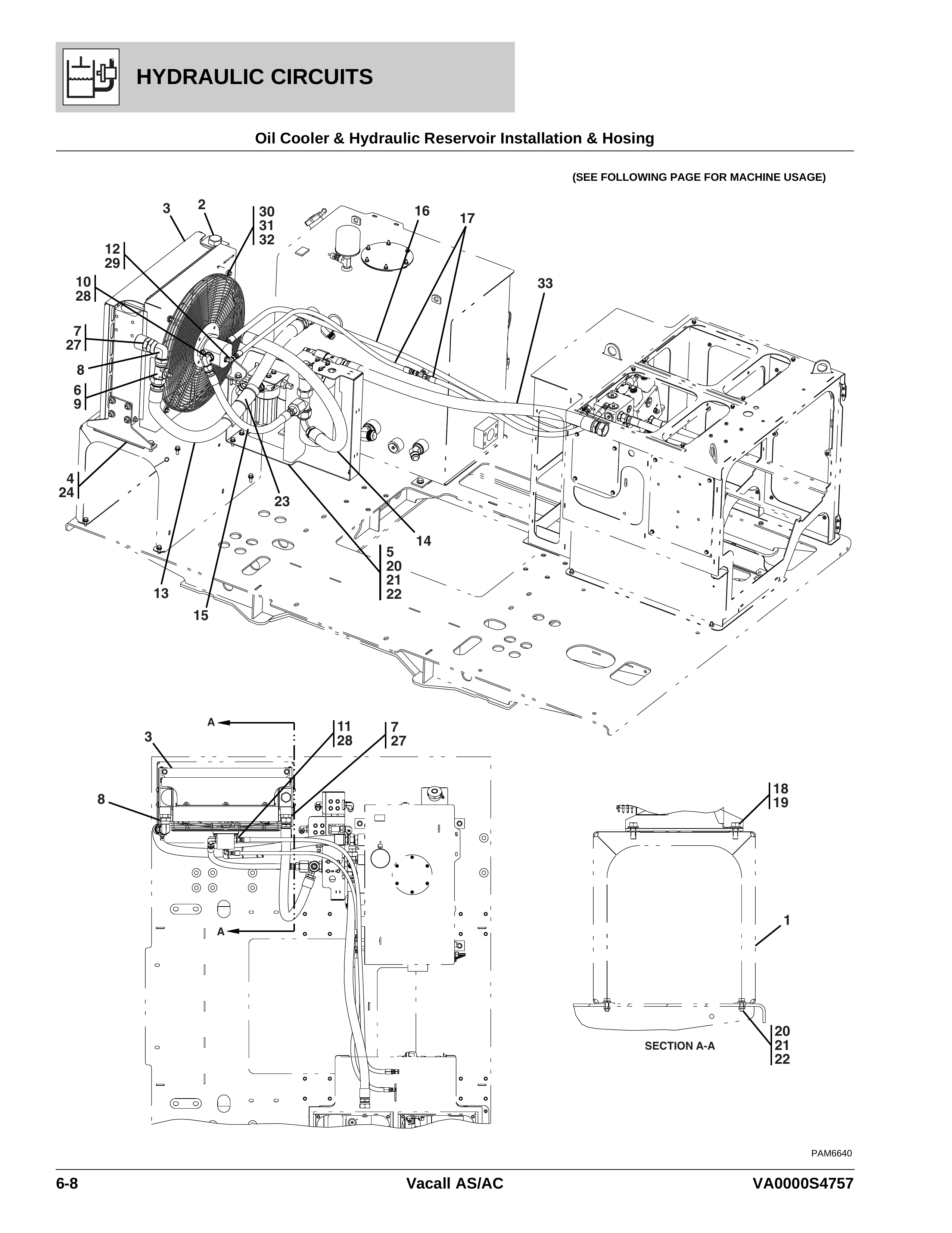 Oil Cooler & Hydraulic Reservoir Installation & Hosing