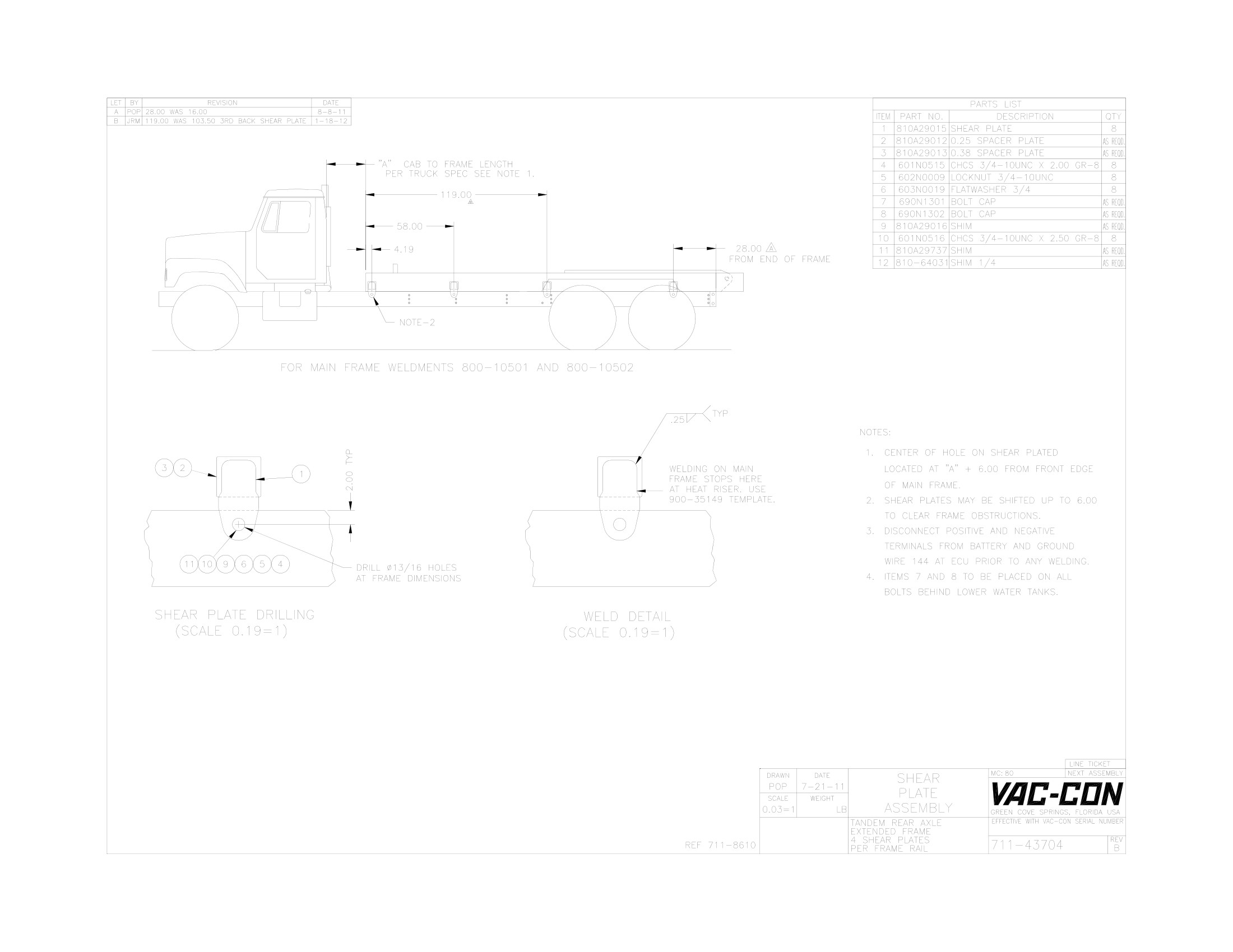 Gutter Broom Hosing (dual sweep), (Hydraulic & Water)