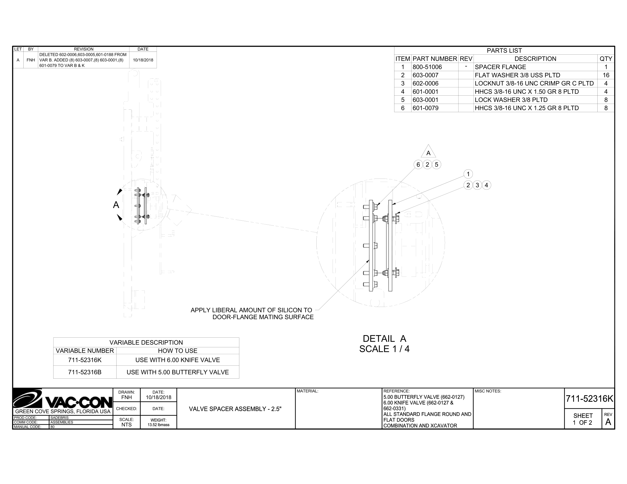 Implement Valve Installation & Assembly (dual sweep)