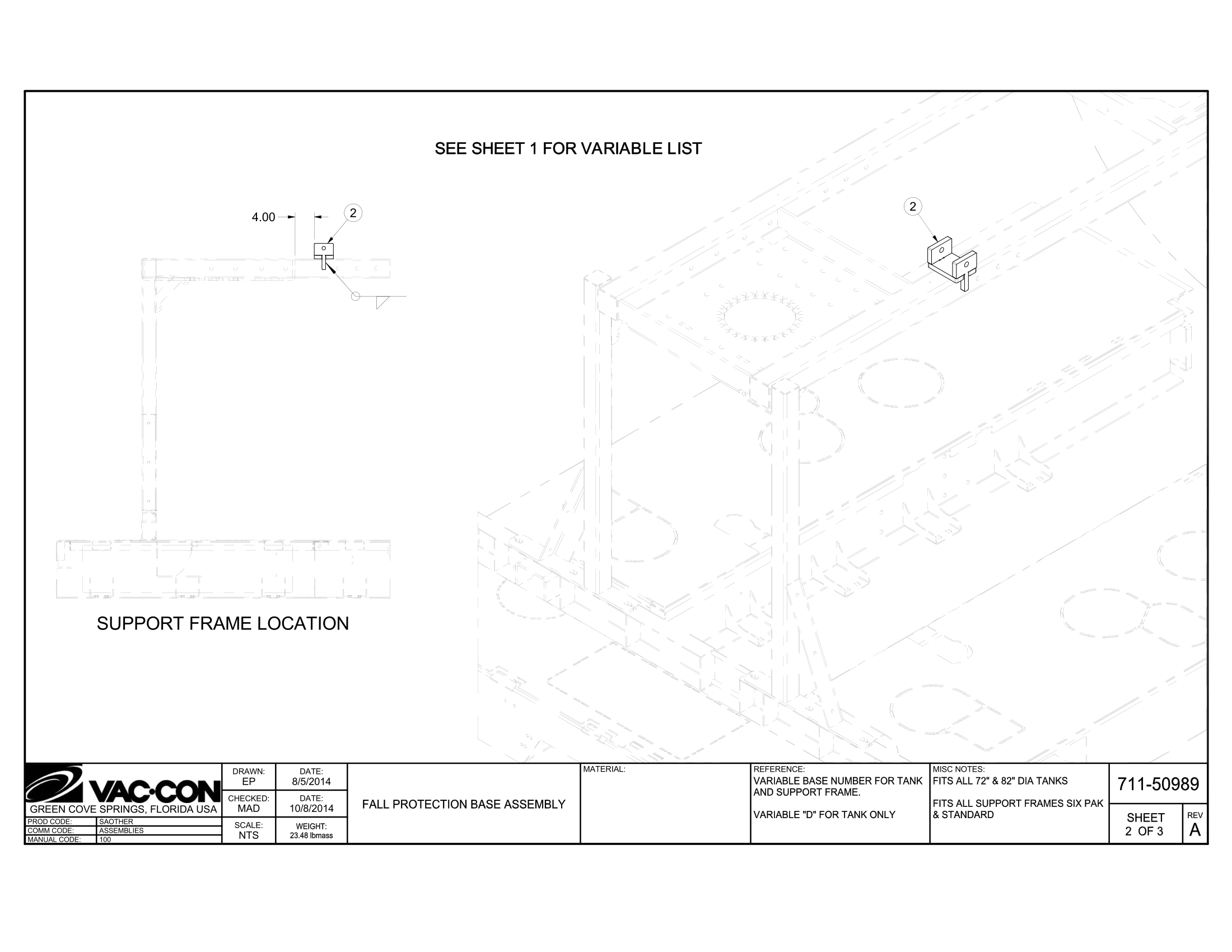 Rear Boom (slew ring mount) Valve Assembly
