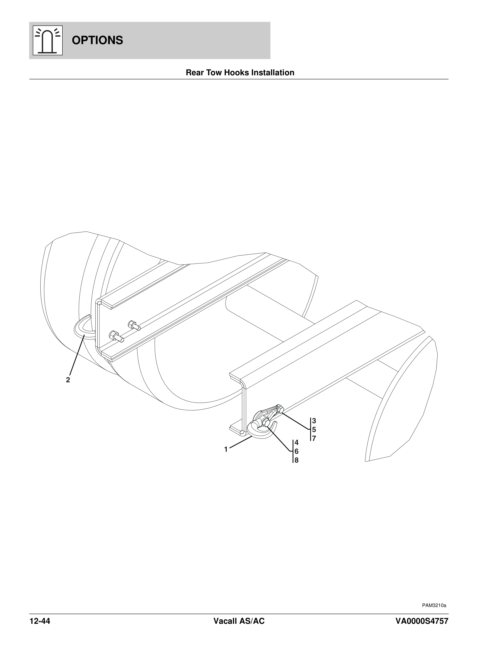 Rear Tow Hooks Installation