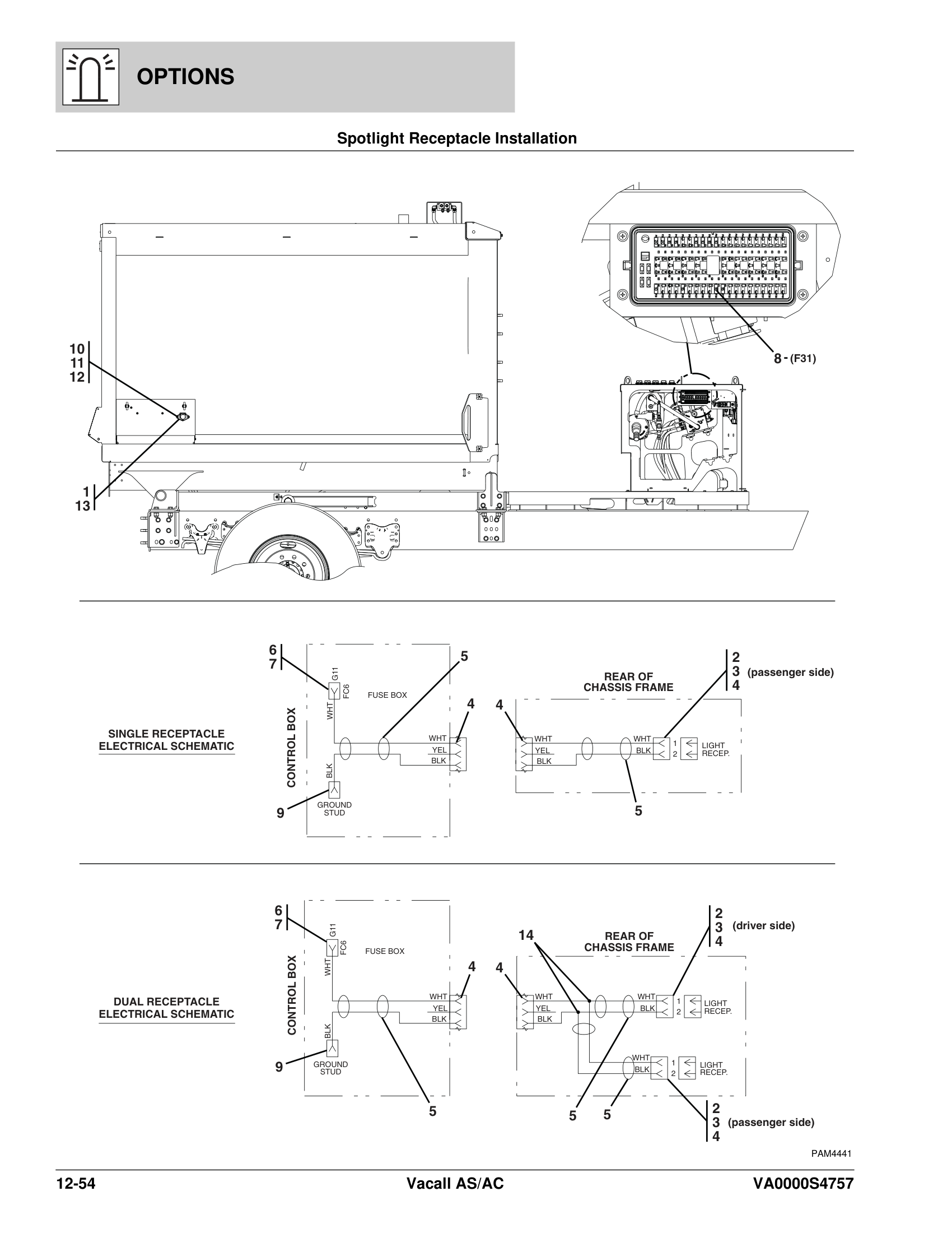 Spotlight Receptacle Installation