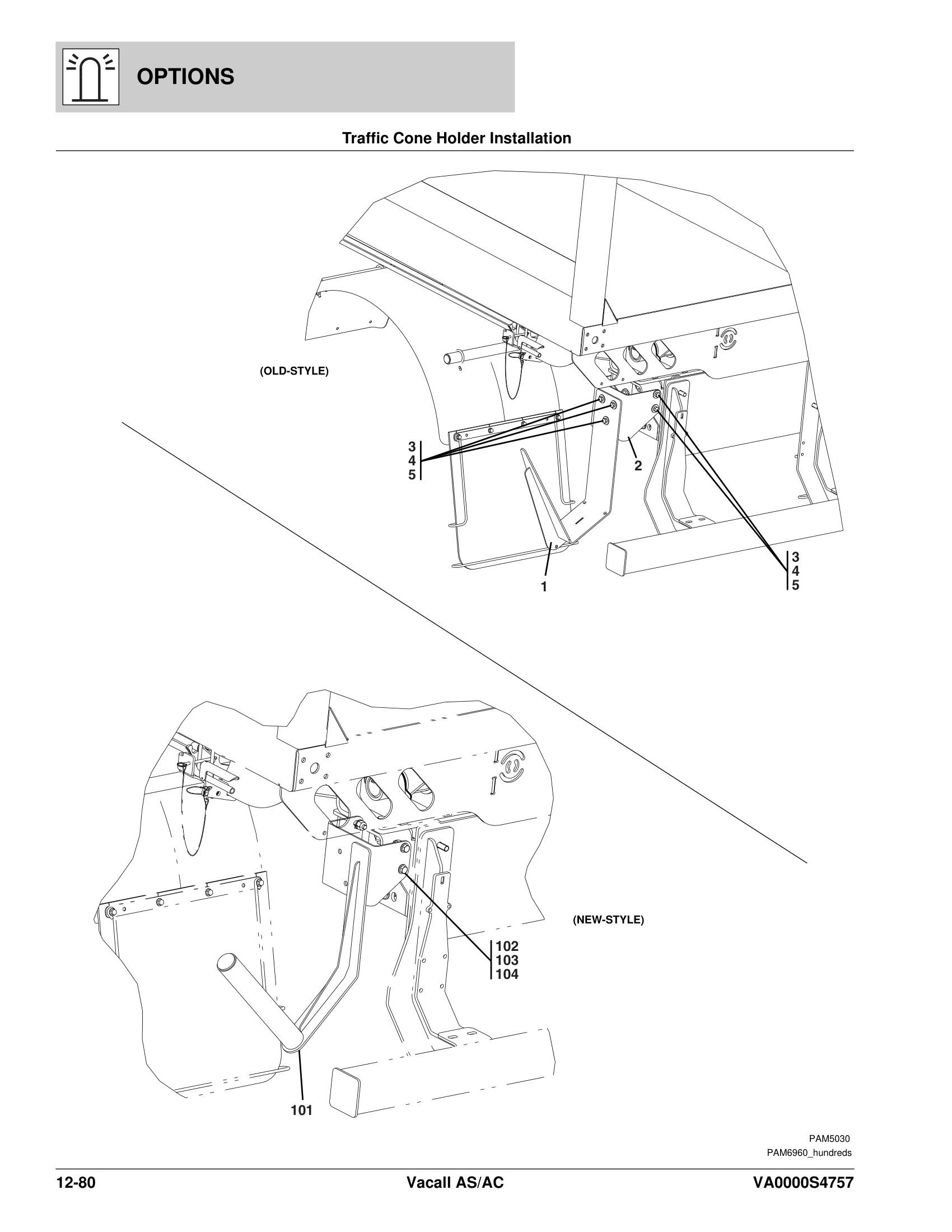 Traffic Cone Holder Installation