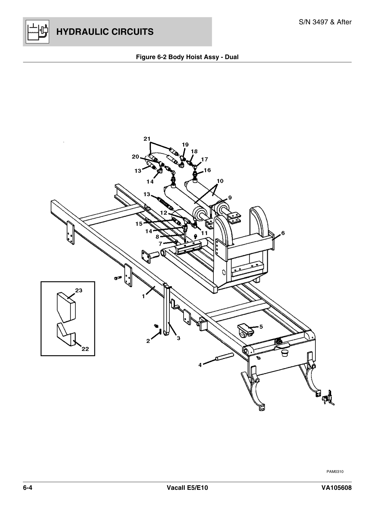 Body Hoist Assy - Dual