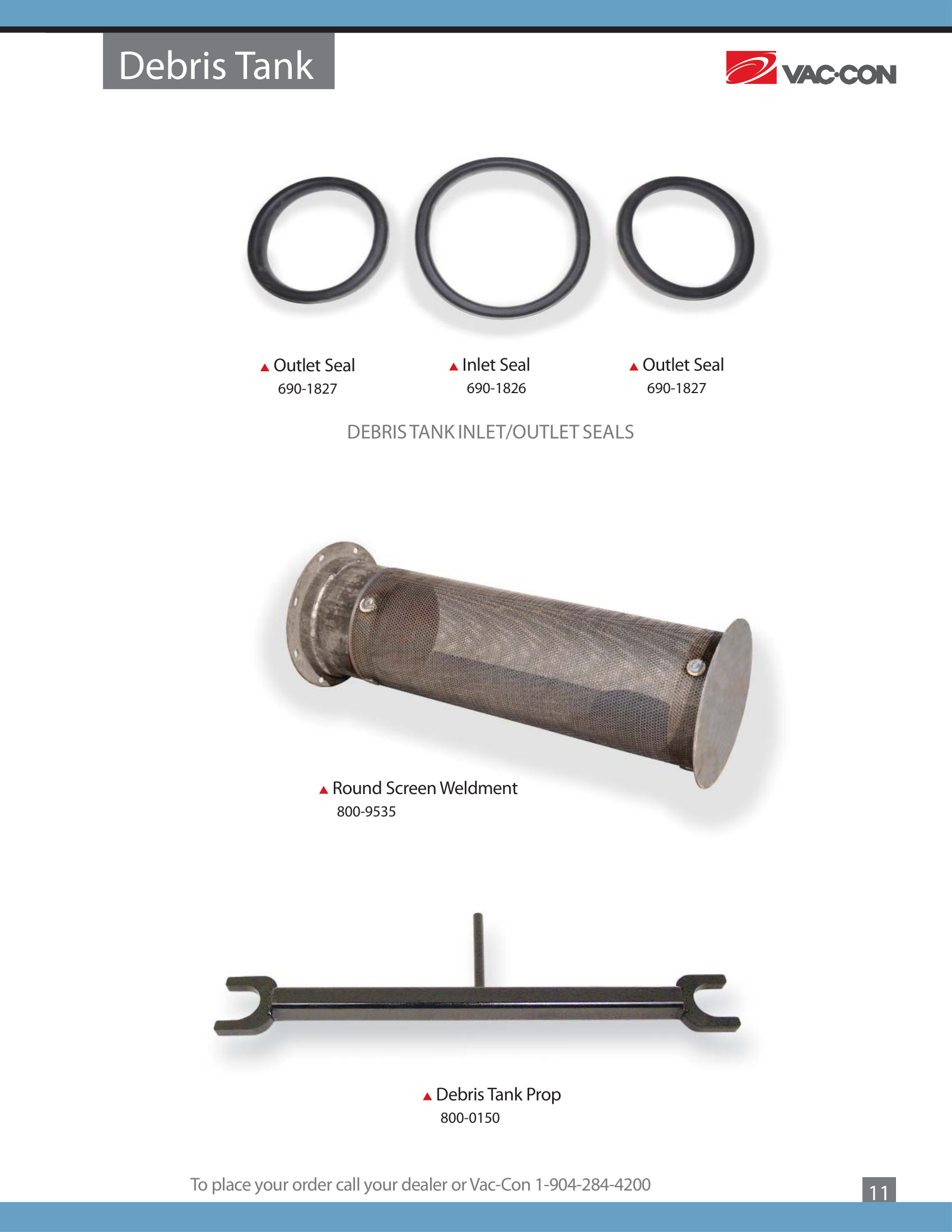 Debris Tank - Valves