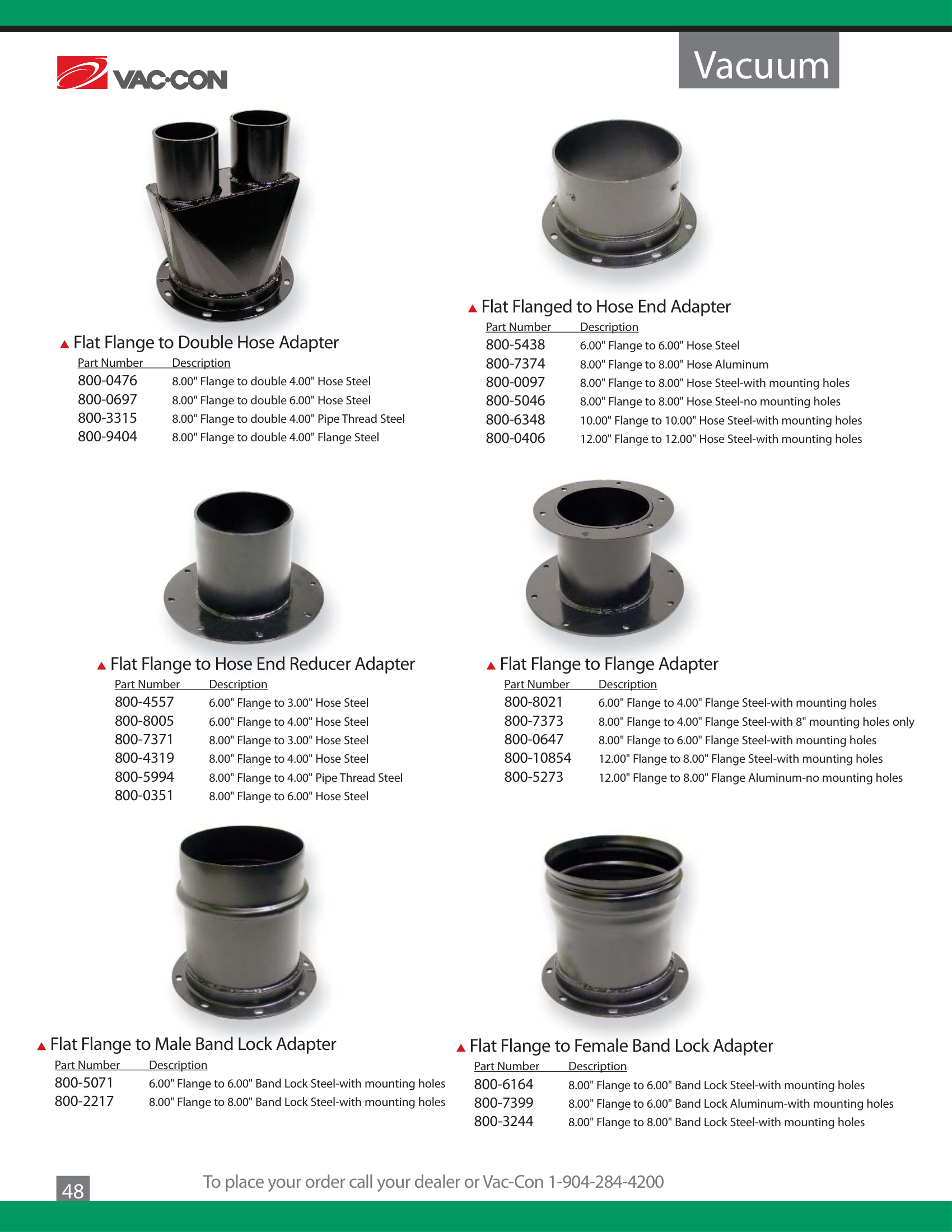 Vacuum - Steel Flanges