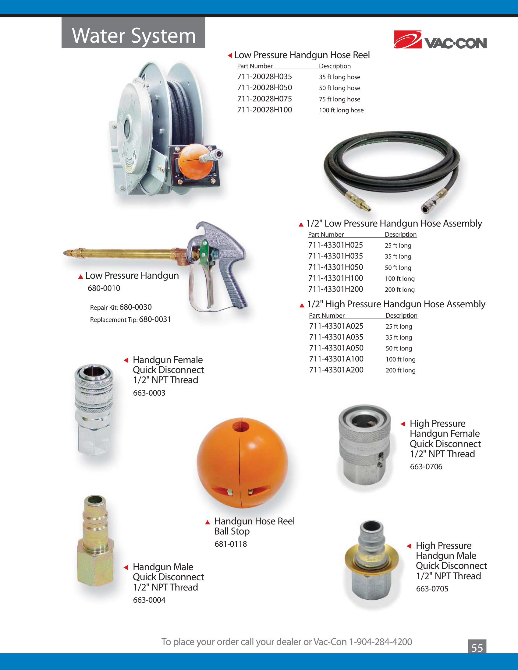 Water System - Hose Assemblies