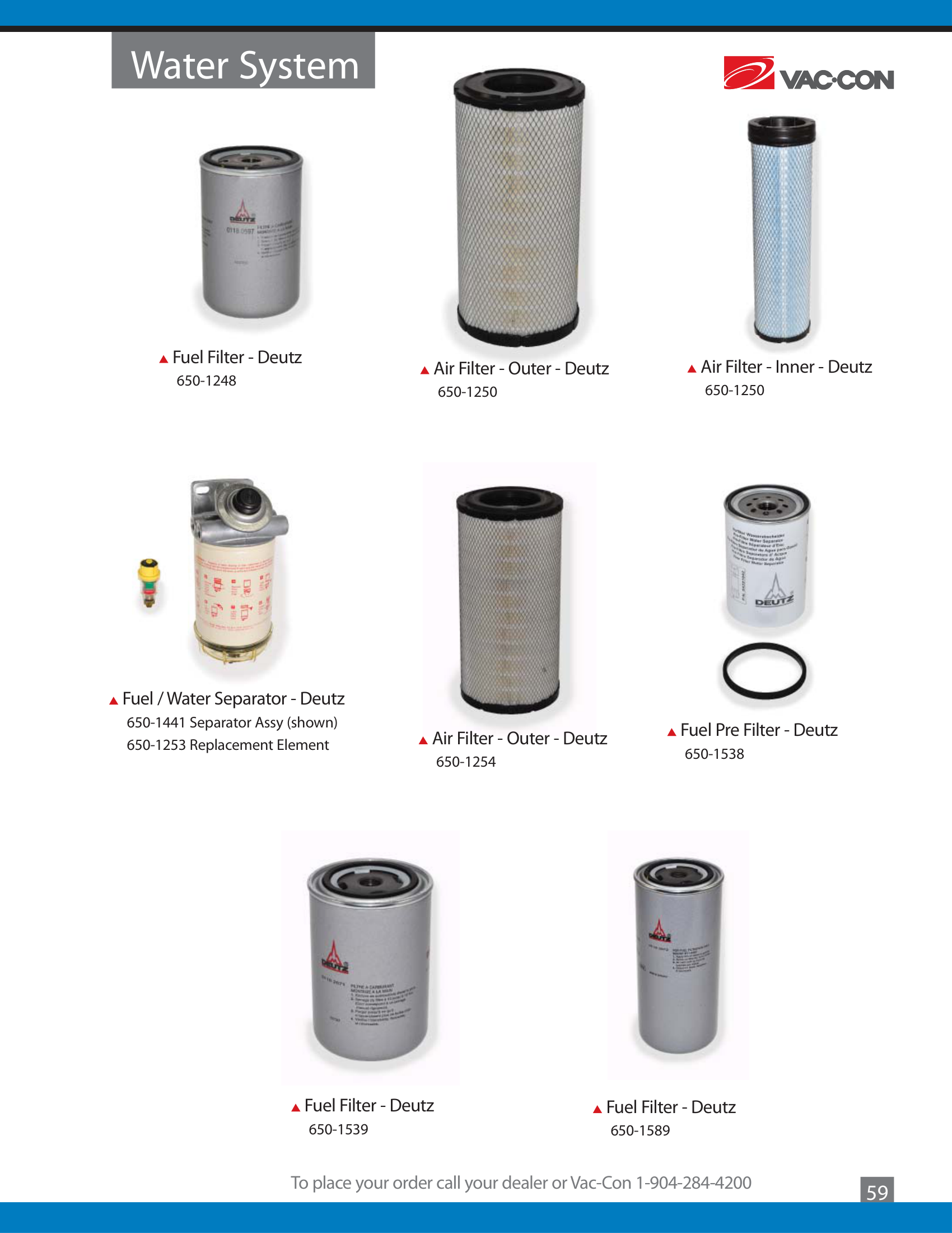 Water System - Additional Parts