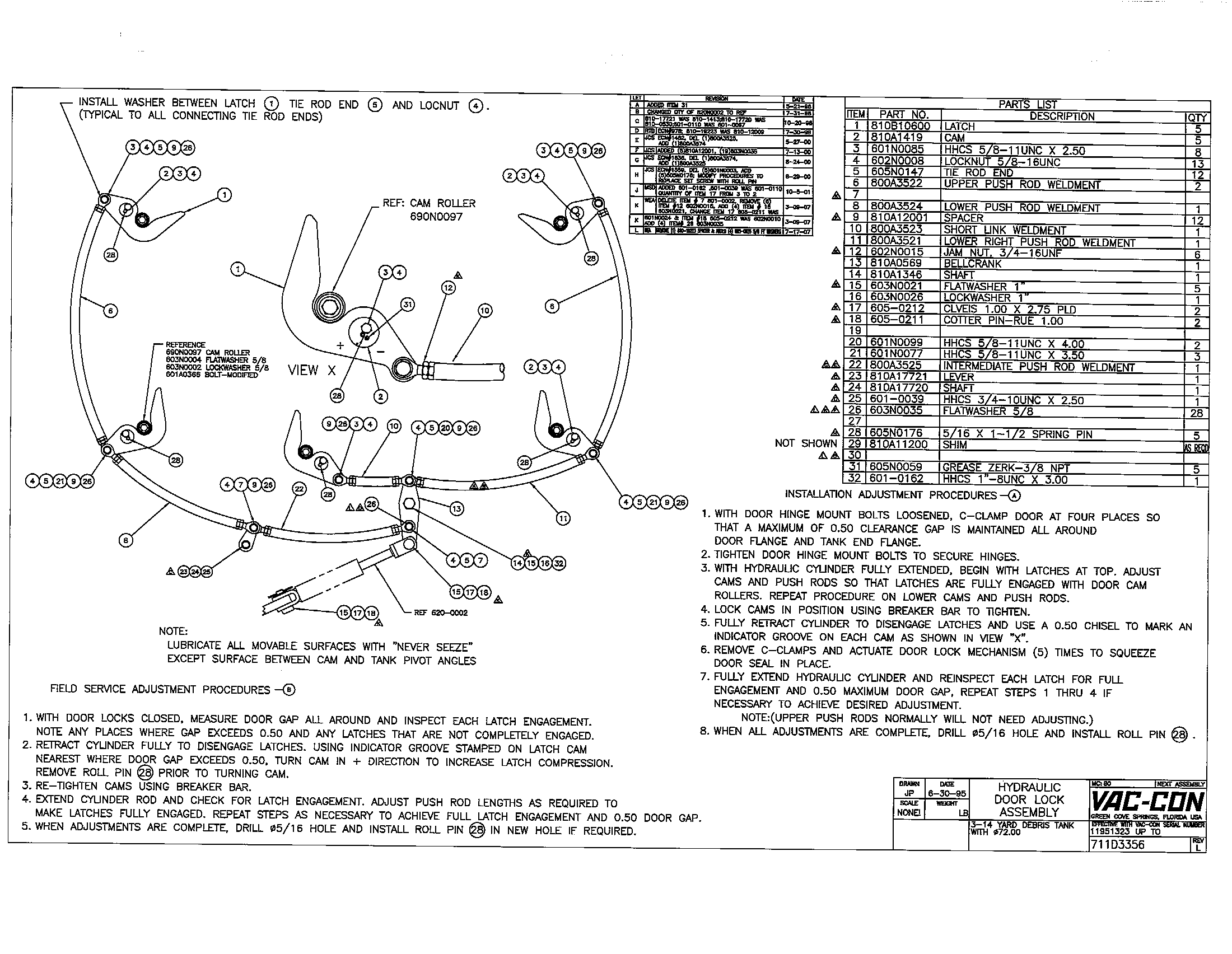 Tailgate Latches (711D3356)
