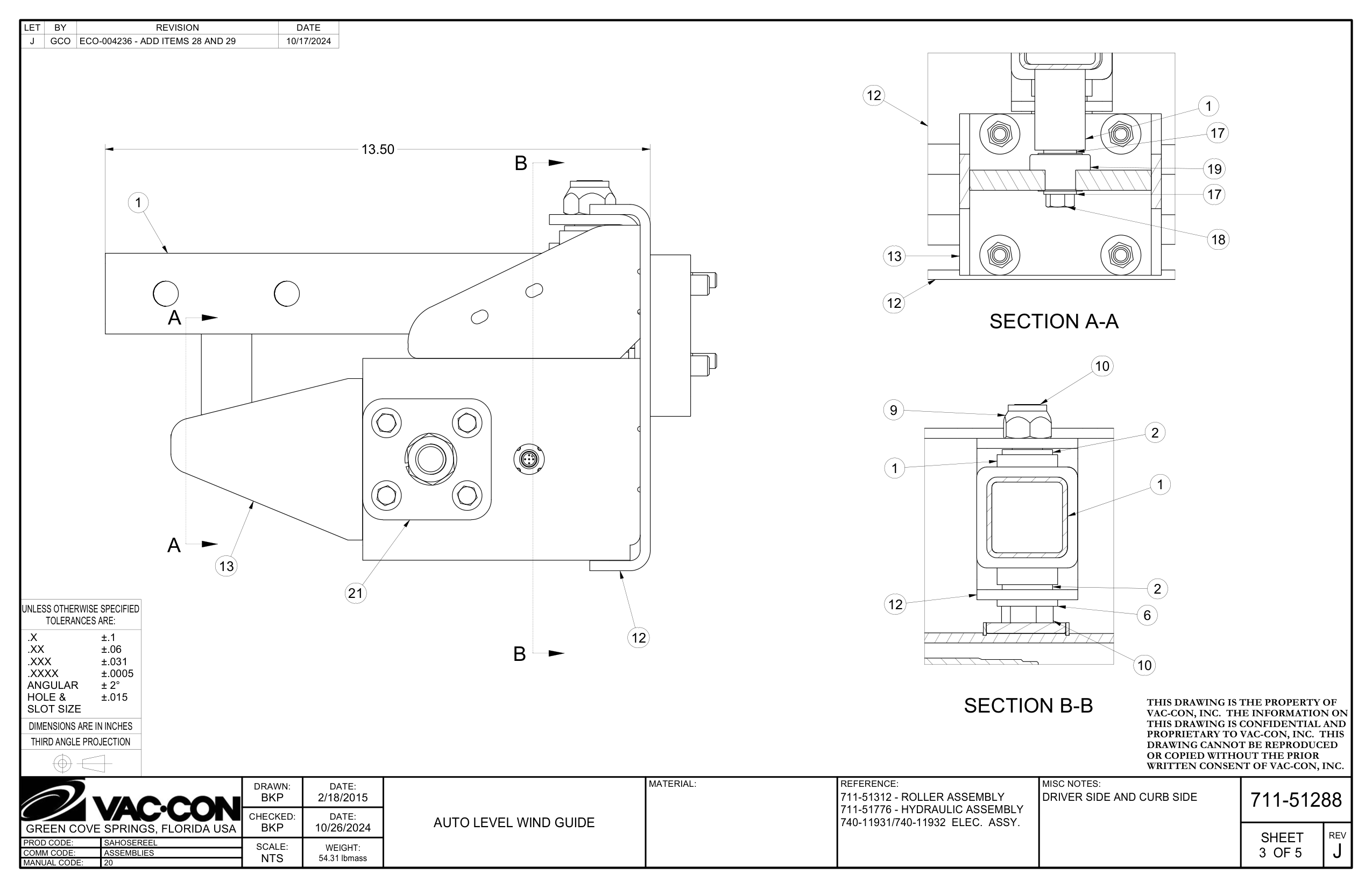 /740-11932  ELEC.  ASSY. (740-11931)