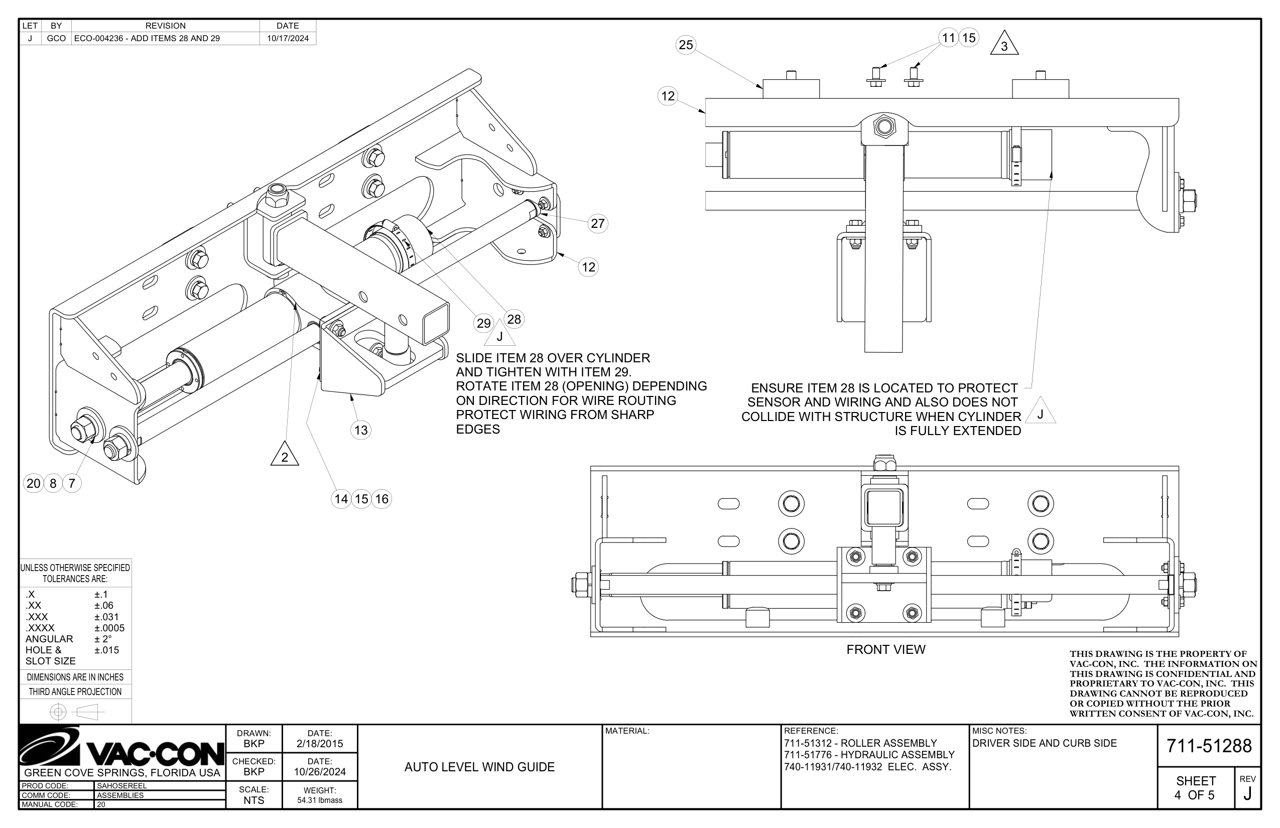 /740-11932  ELEC.  ASSY. (740-11931)