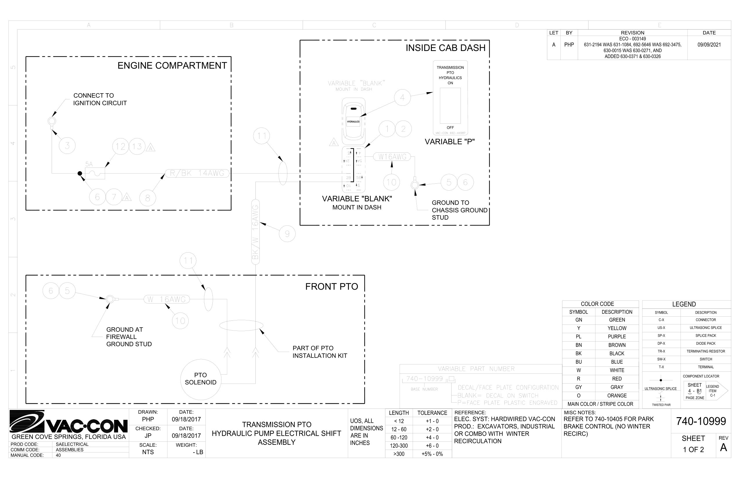 Hydraulic Pump Electrical Shift