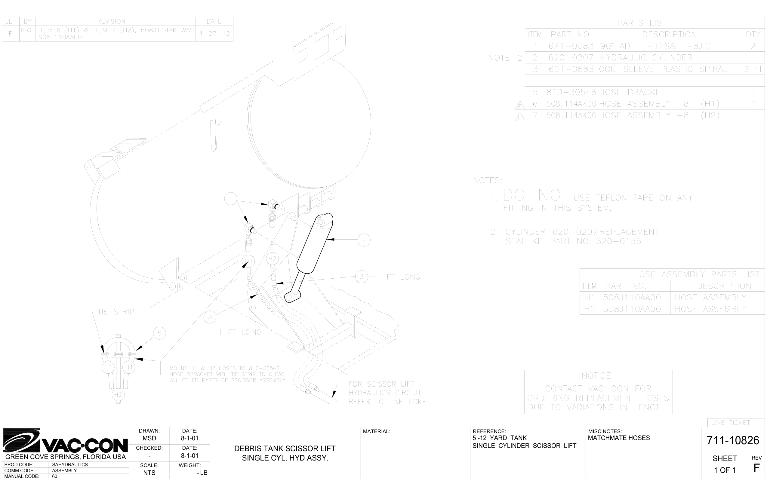 Single  Cylinder  Scissor  Lift