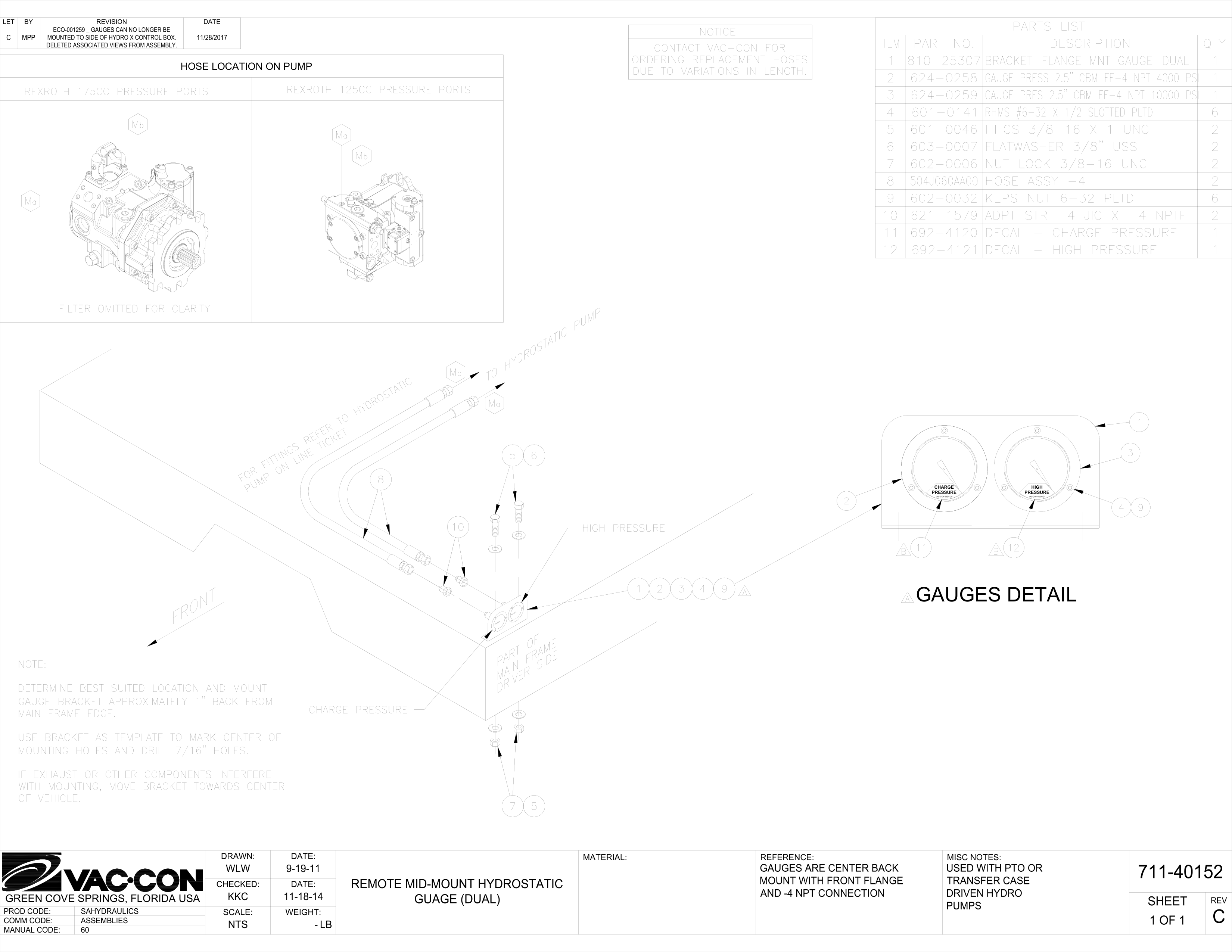 Mounted To Side Of Hydro X Control Box.