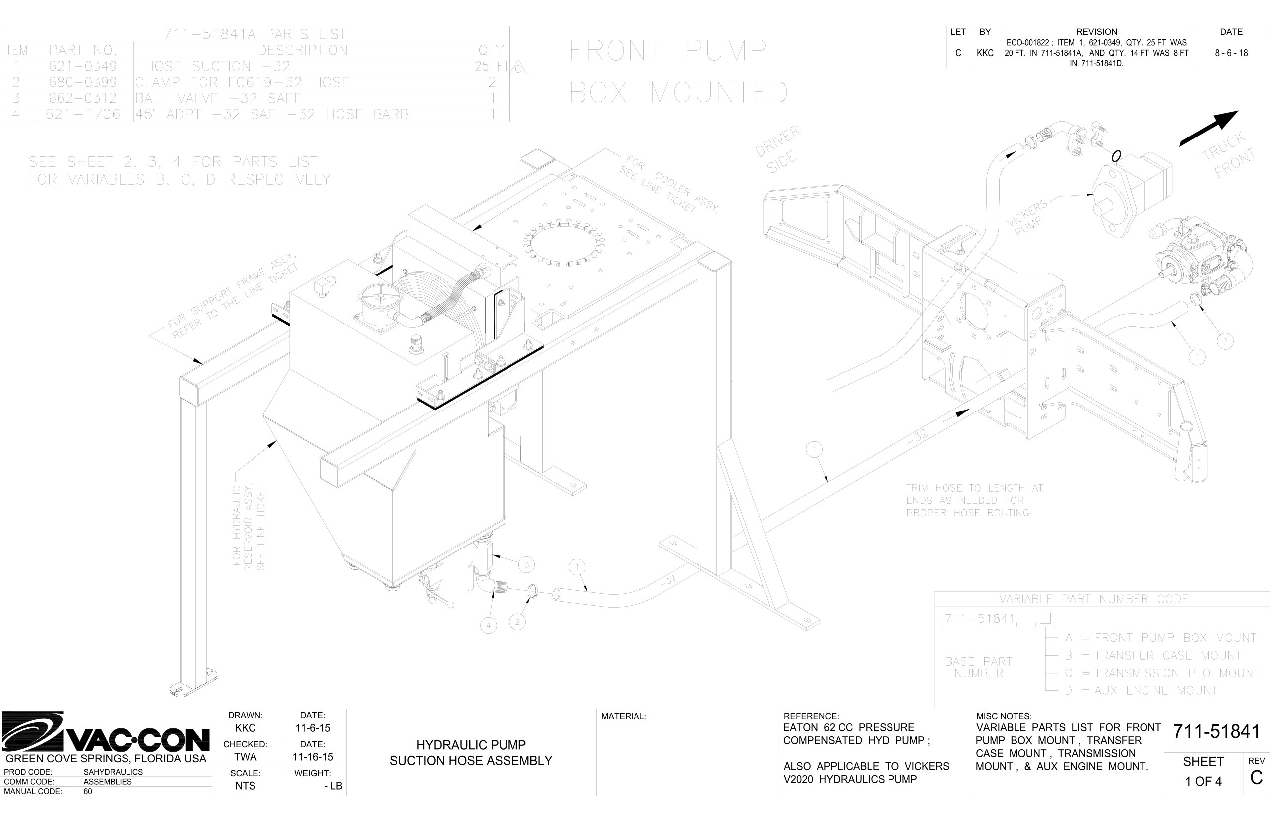 Mount ,  &  Aux  Engine  Mount.