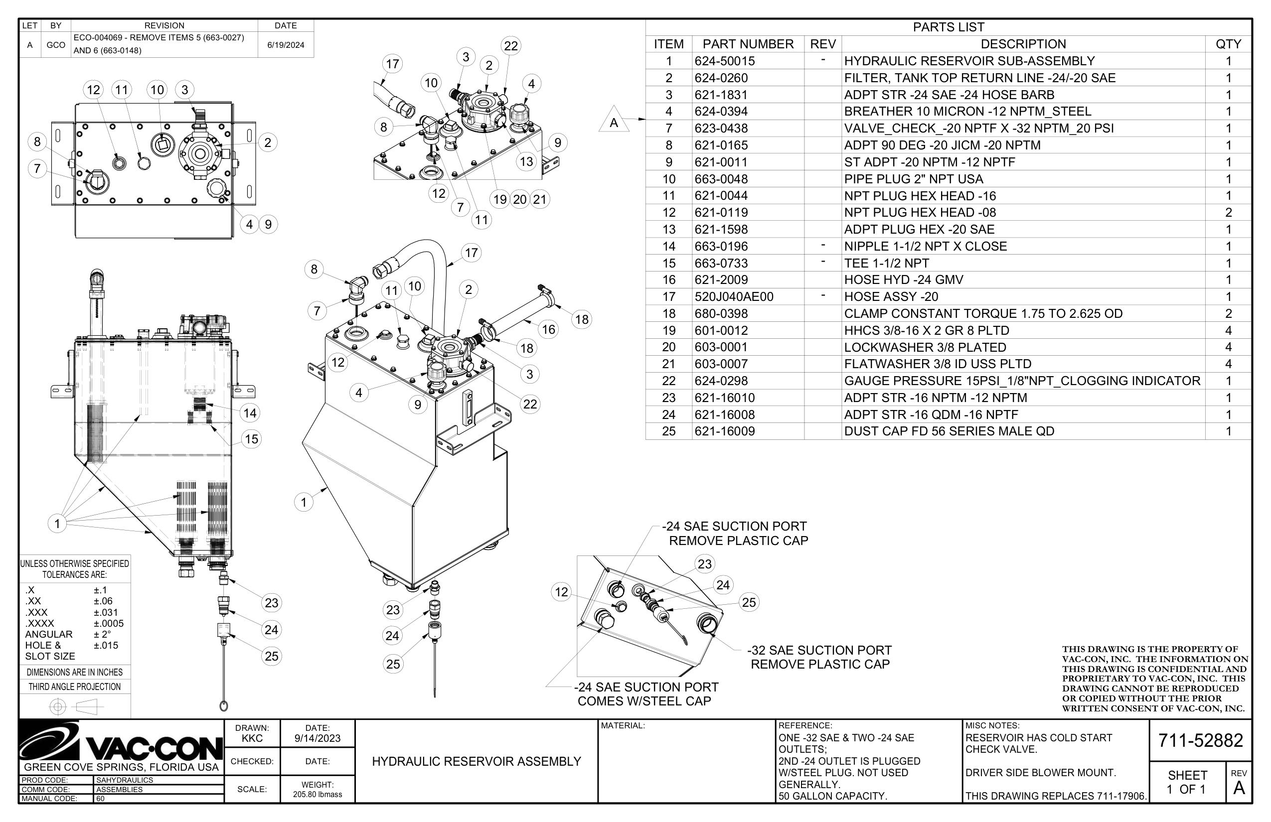 Gauge Pressure 15Psi_1/8"Npt_Clogging Indicator
