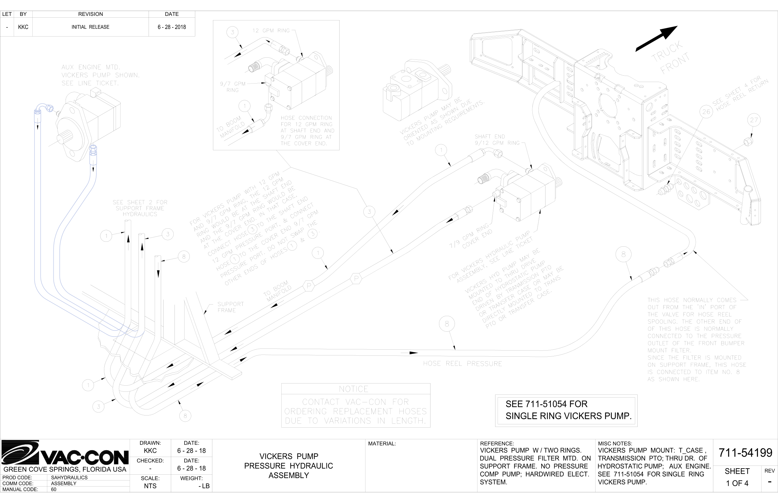 Dual  Pressure  Filter  Mtd.  On