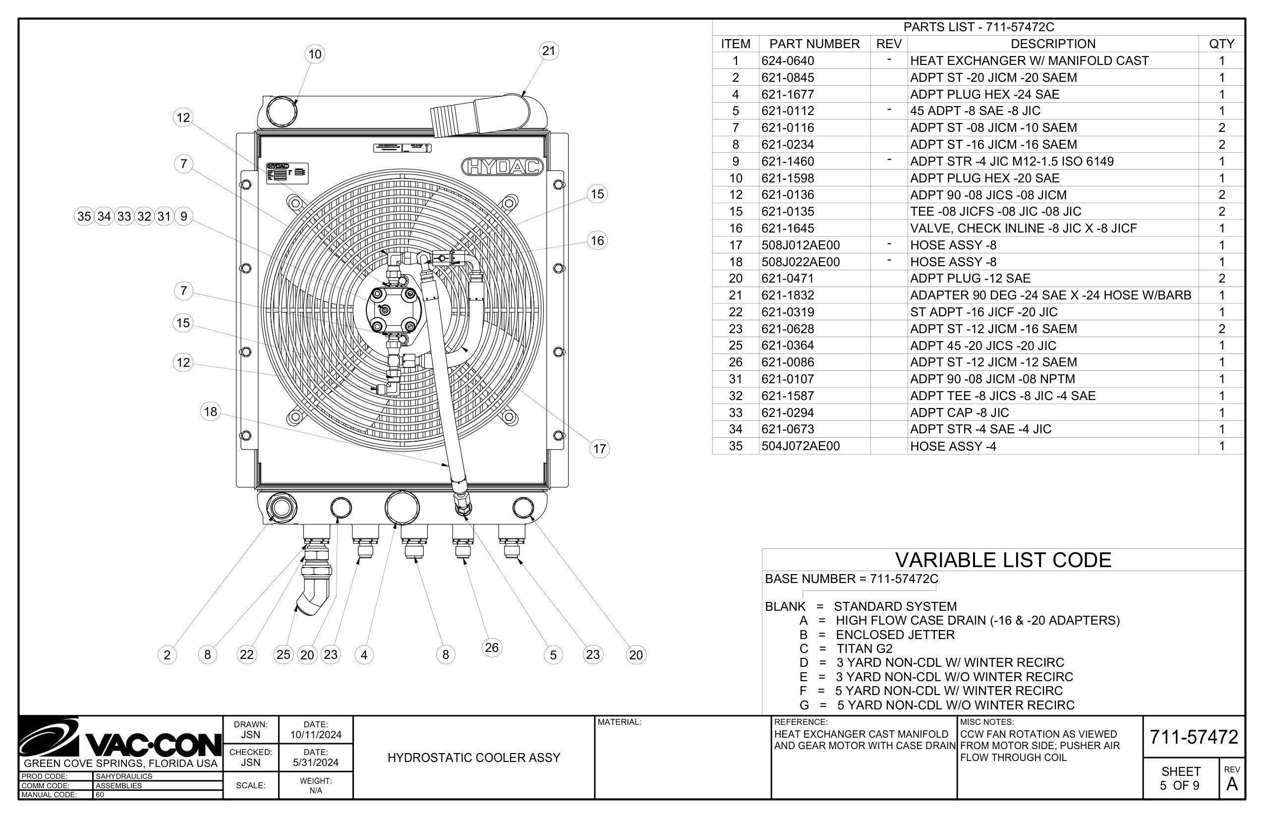 Adapter 90 Deg -24 Sae X -24 Hose W/Barb
