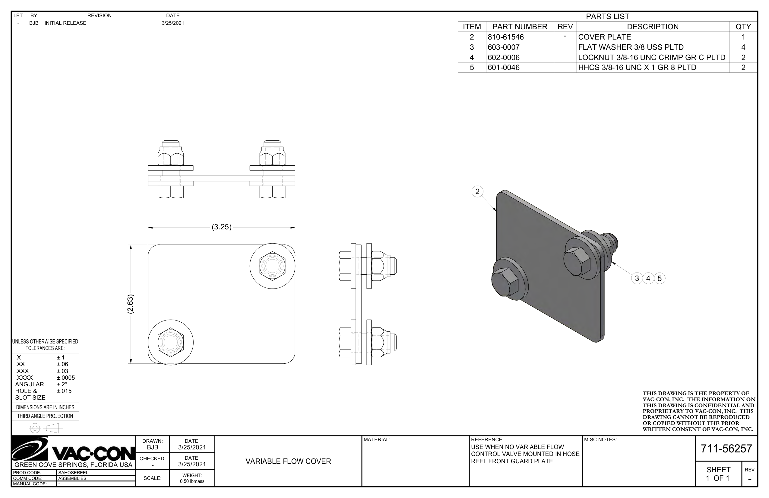 Control Valve Mounted In Hose