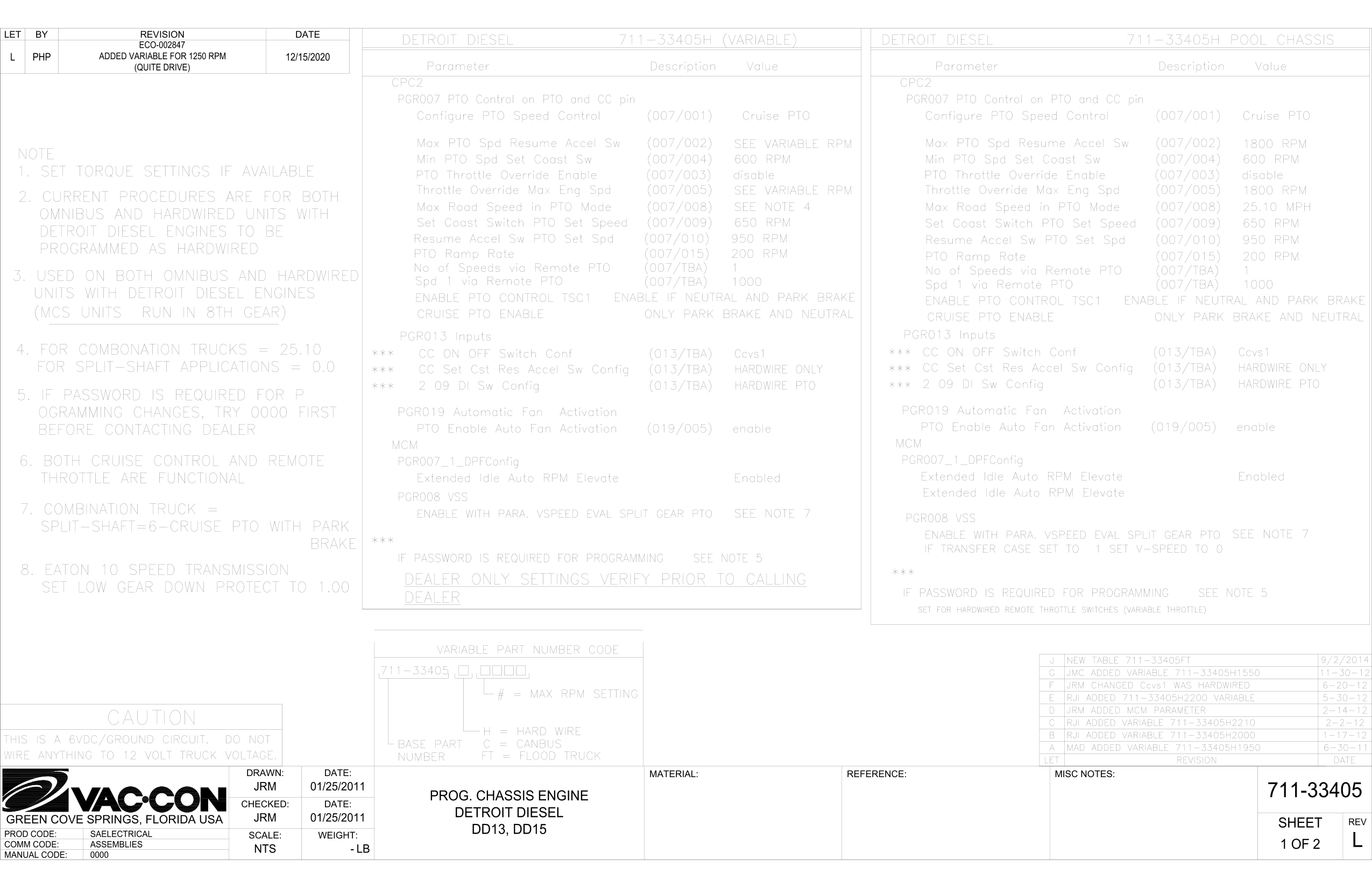Prog. Chassis Engine