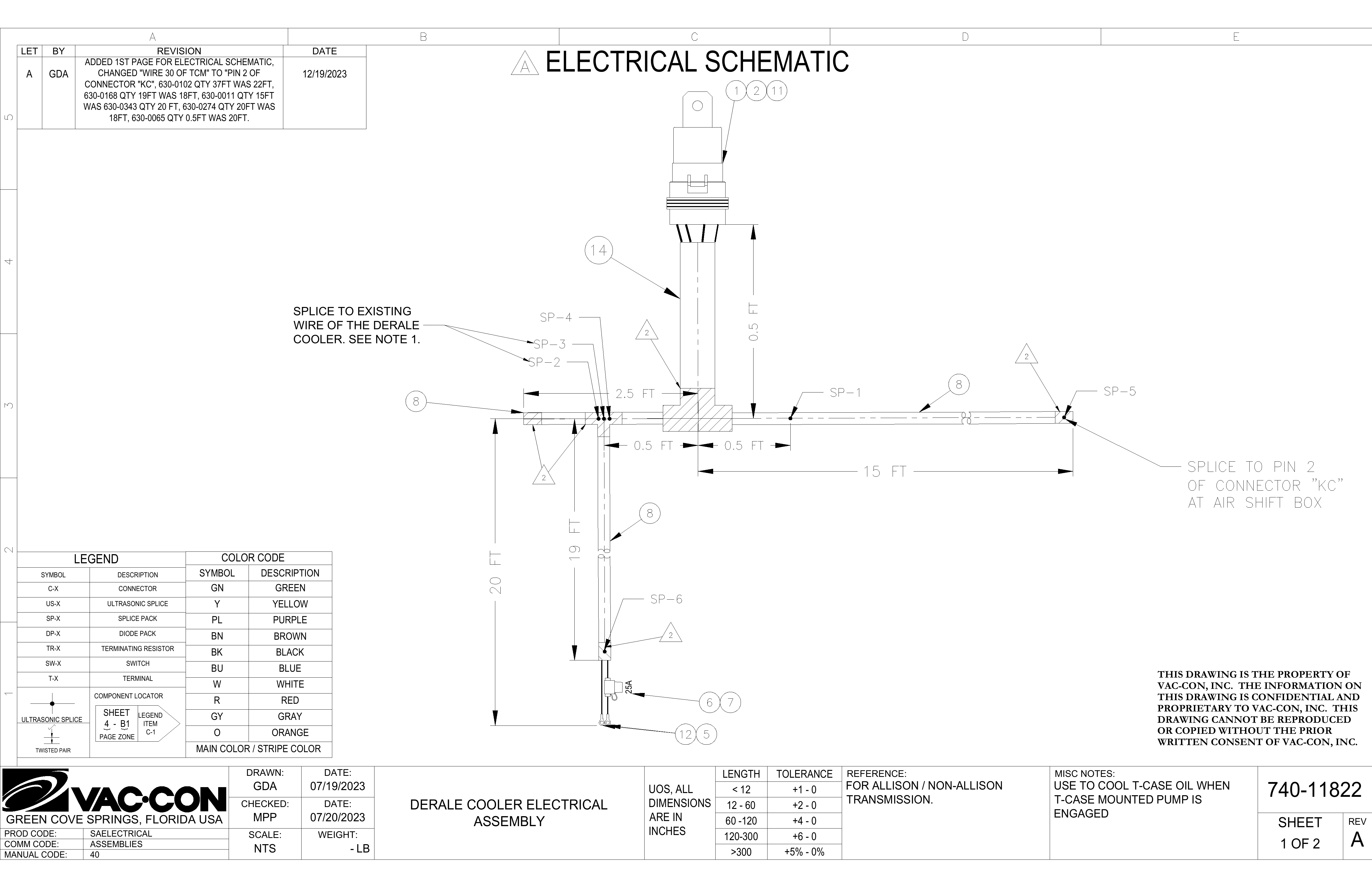 SPLICE TO EXISTING