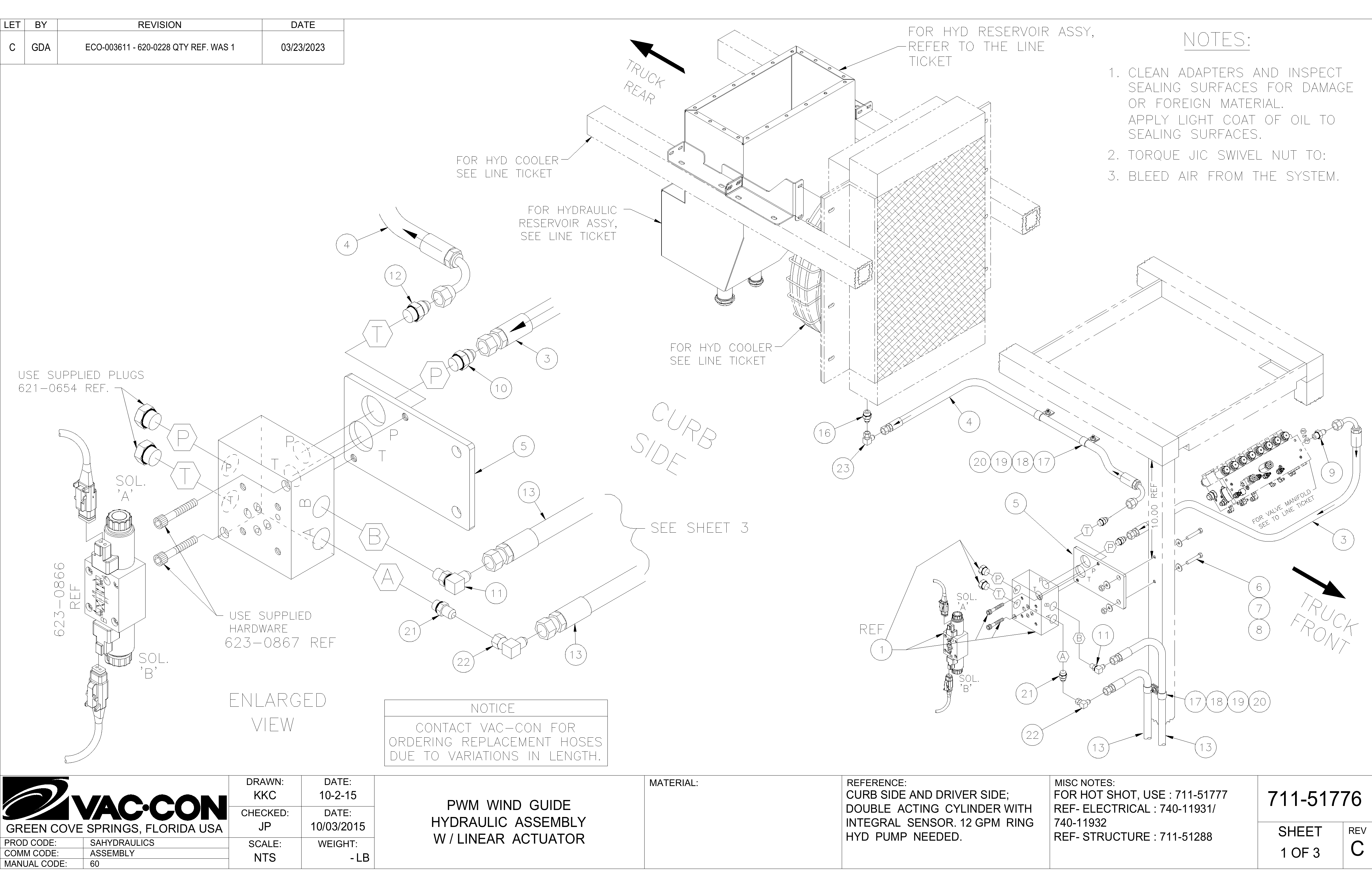 C GDA ECO-003611 - 620-0228 QTY REF. WAS 1 03/23/2023
