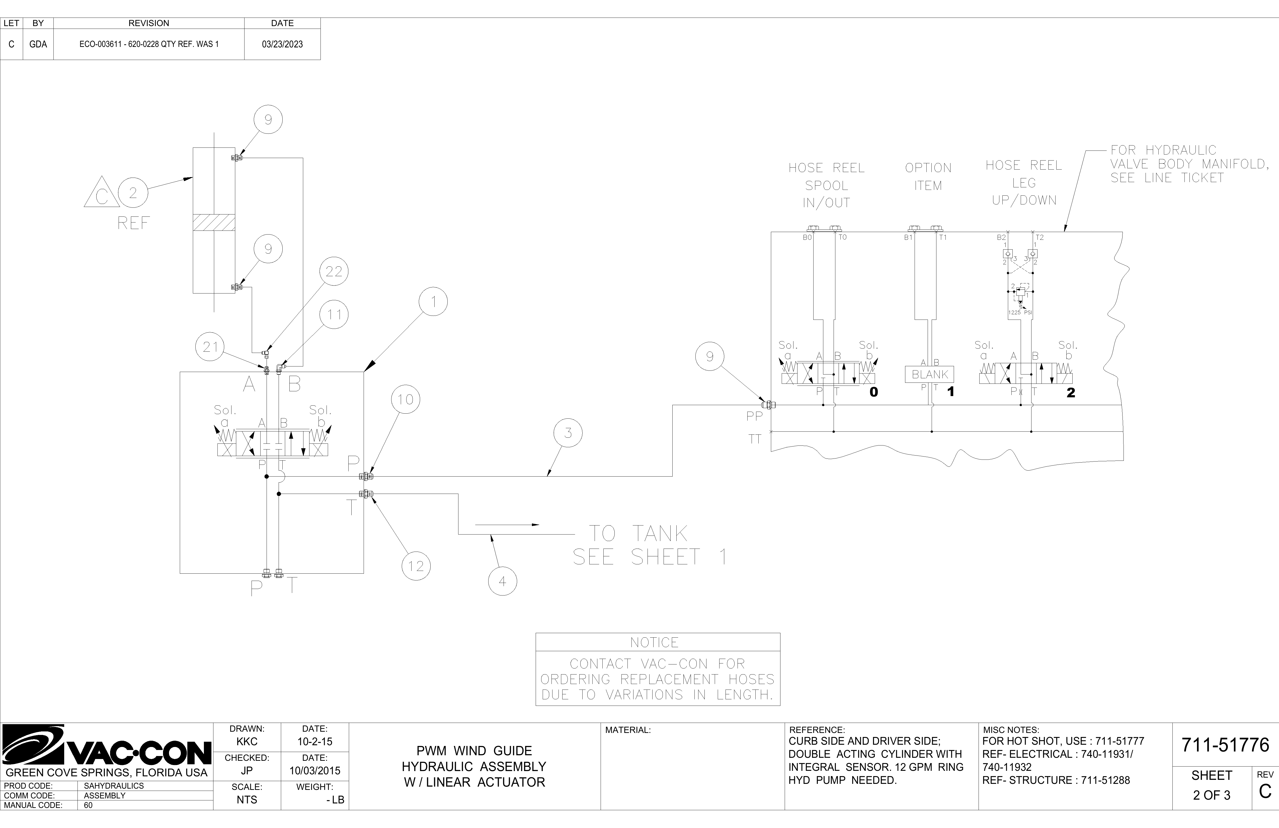 C GDA ECO-003611 - 620-0228 QTY REF. WAS 1 03/23/2023