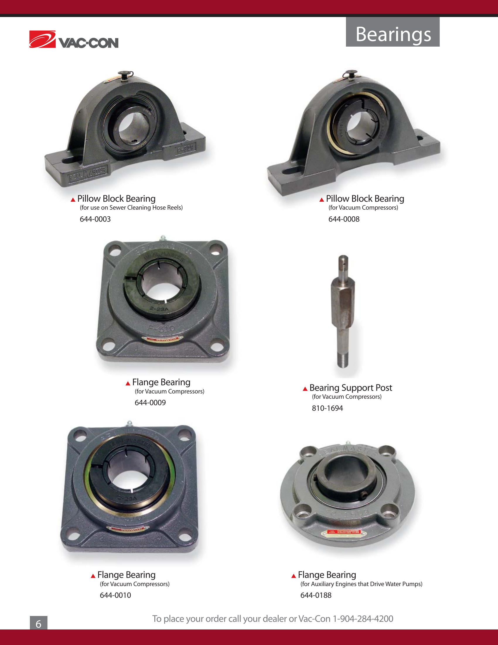 Bearings - New Parts