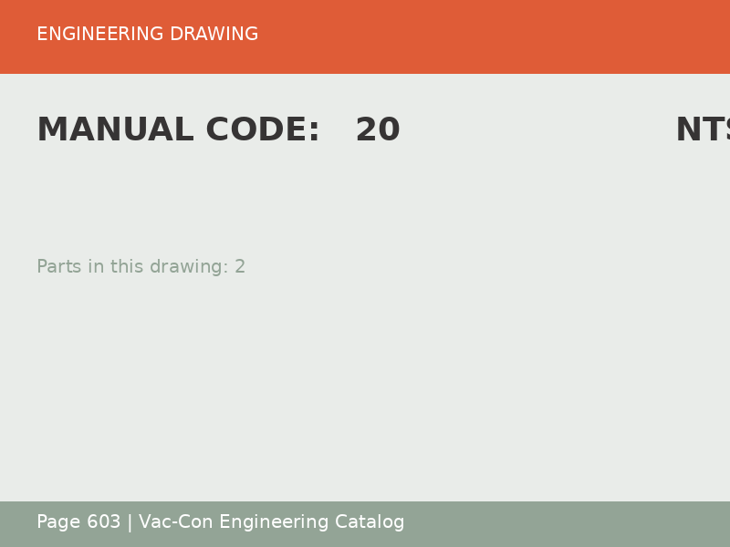 MANUAL CODE:   20                        NTS