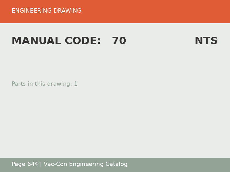 MANUAL CODE:   70                   NTS