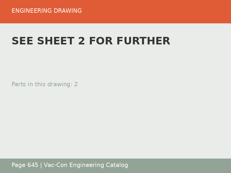 SEE SHEET 2 FOR FURTHER