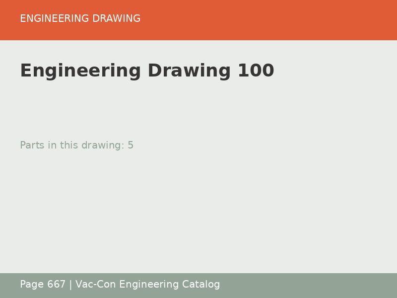 Assembly - -  PLATE SAE B 2-4 BOLT FLANGE COVER