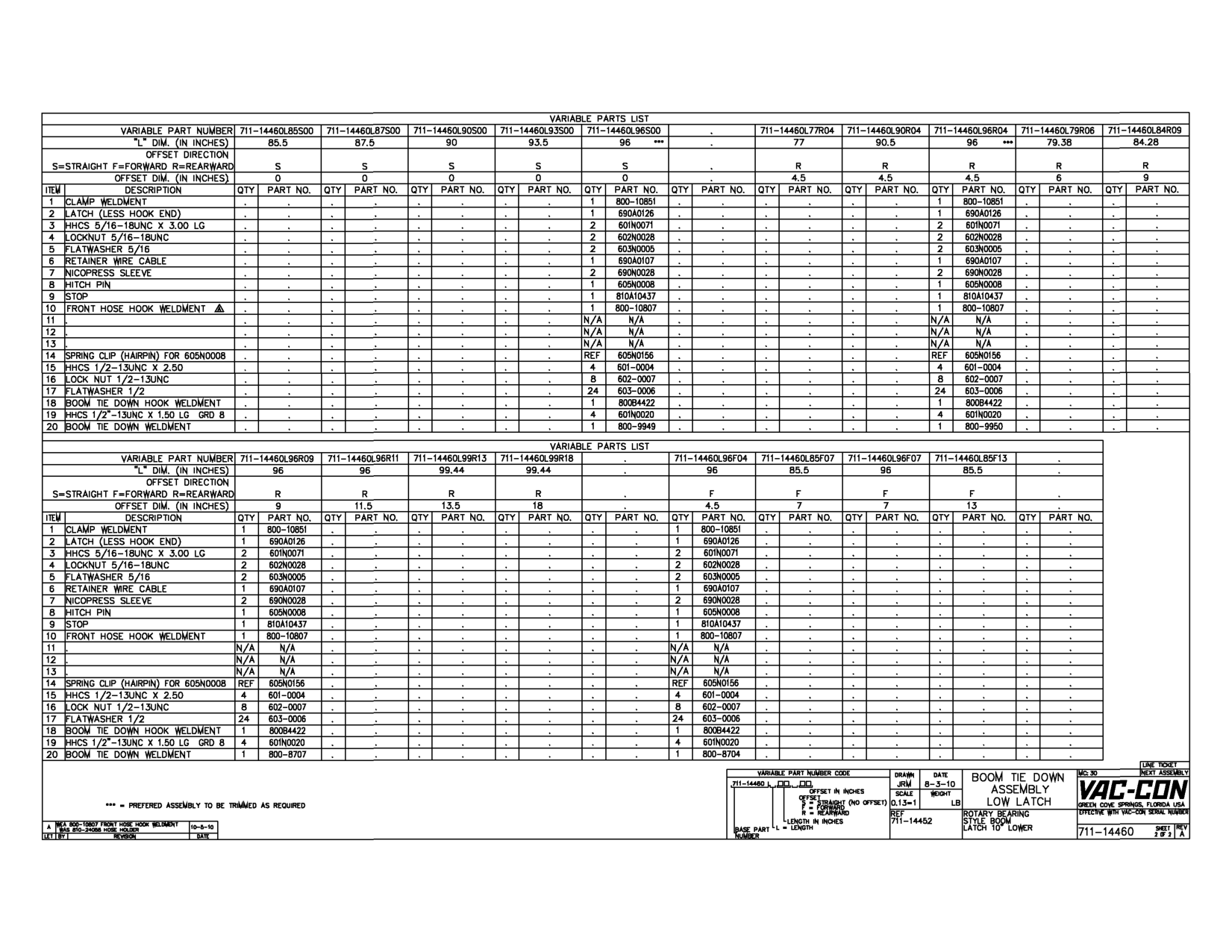 Front Hose Hook Weldment .£