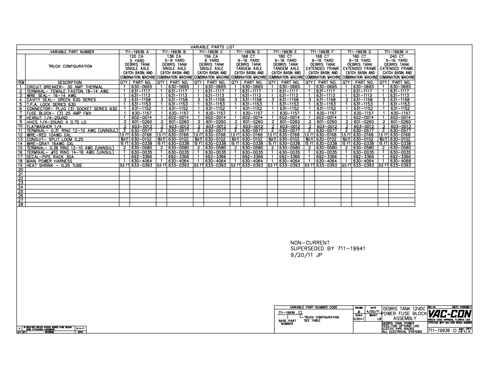 17 Decal-Pipe Rack 30A