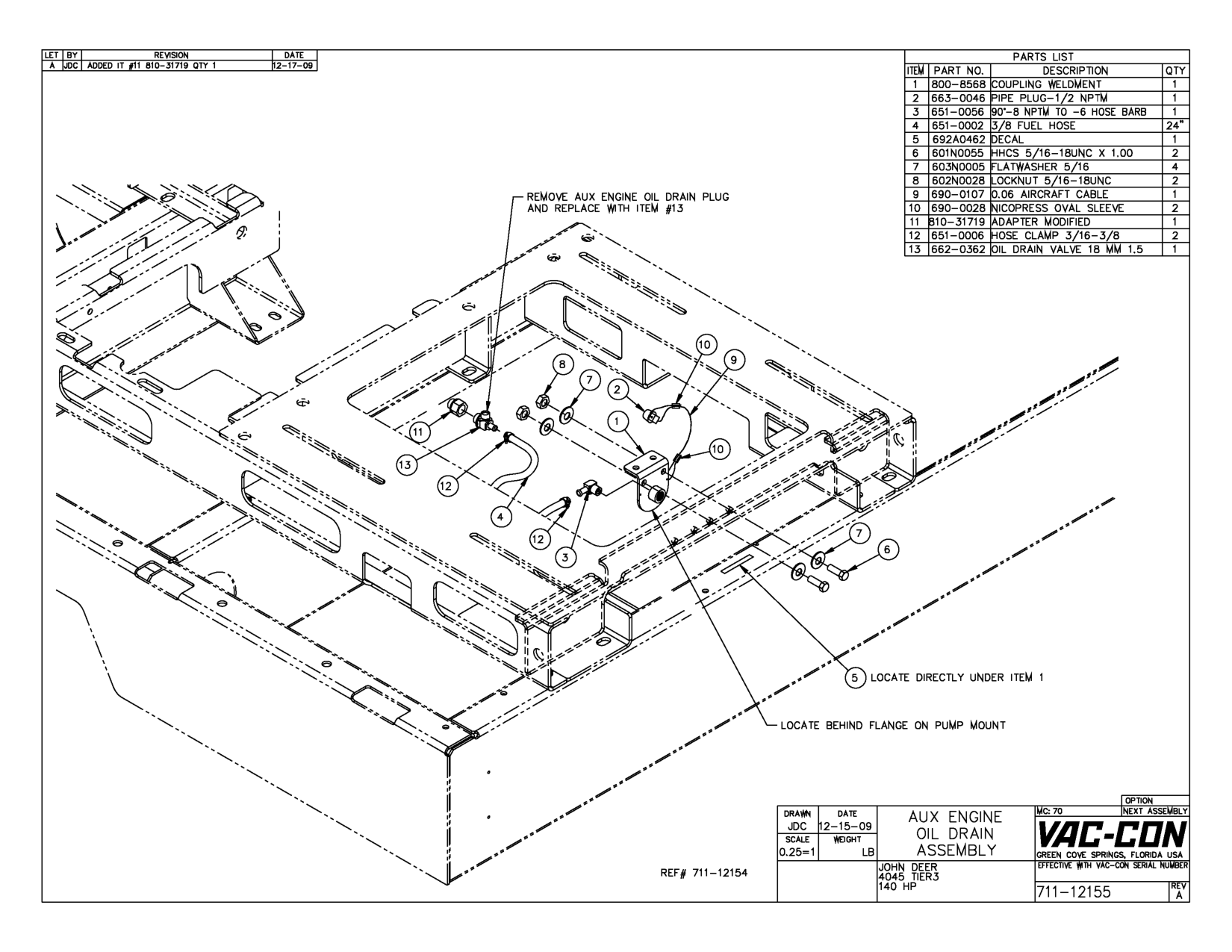 13 662-0362 Oil Drain Valve 18 Mm 1.5
