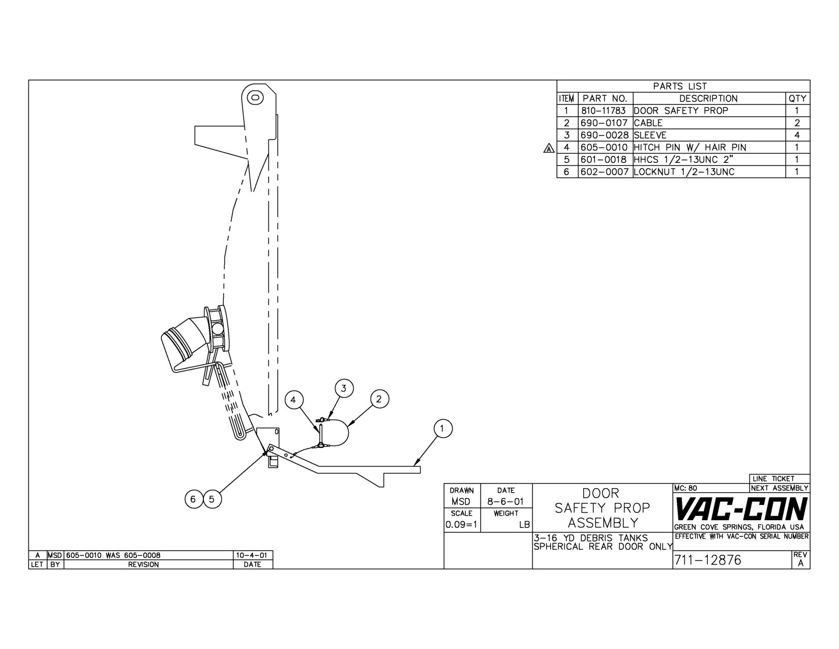 MSD 605-0010 WAS 605-0008