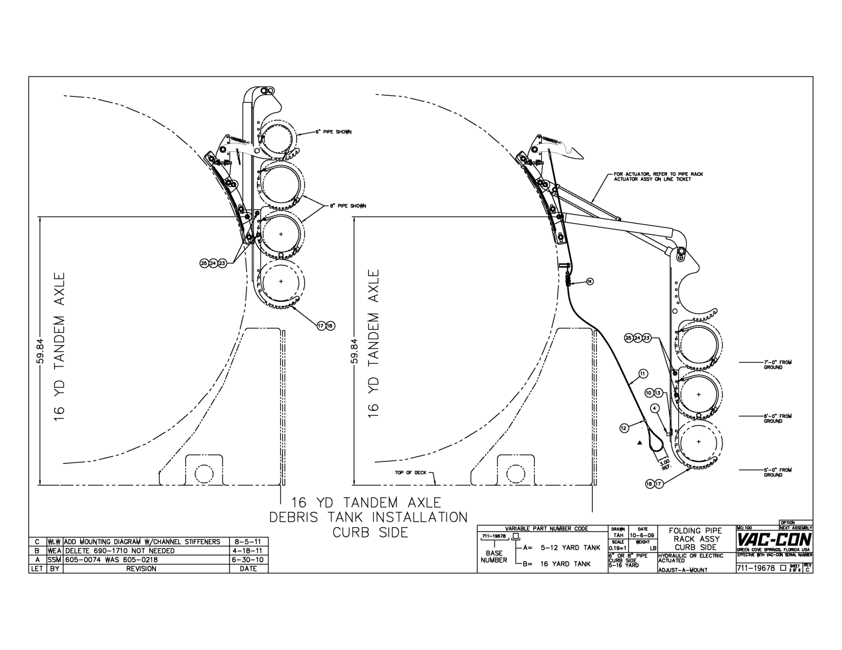For Actuator. Refer To Pipe Rack