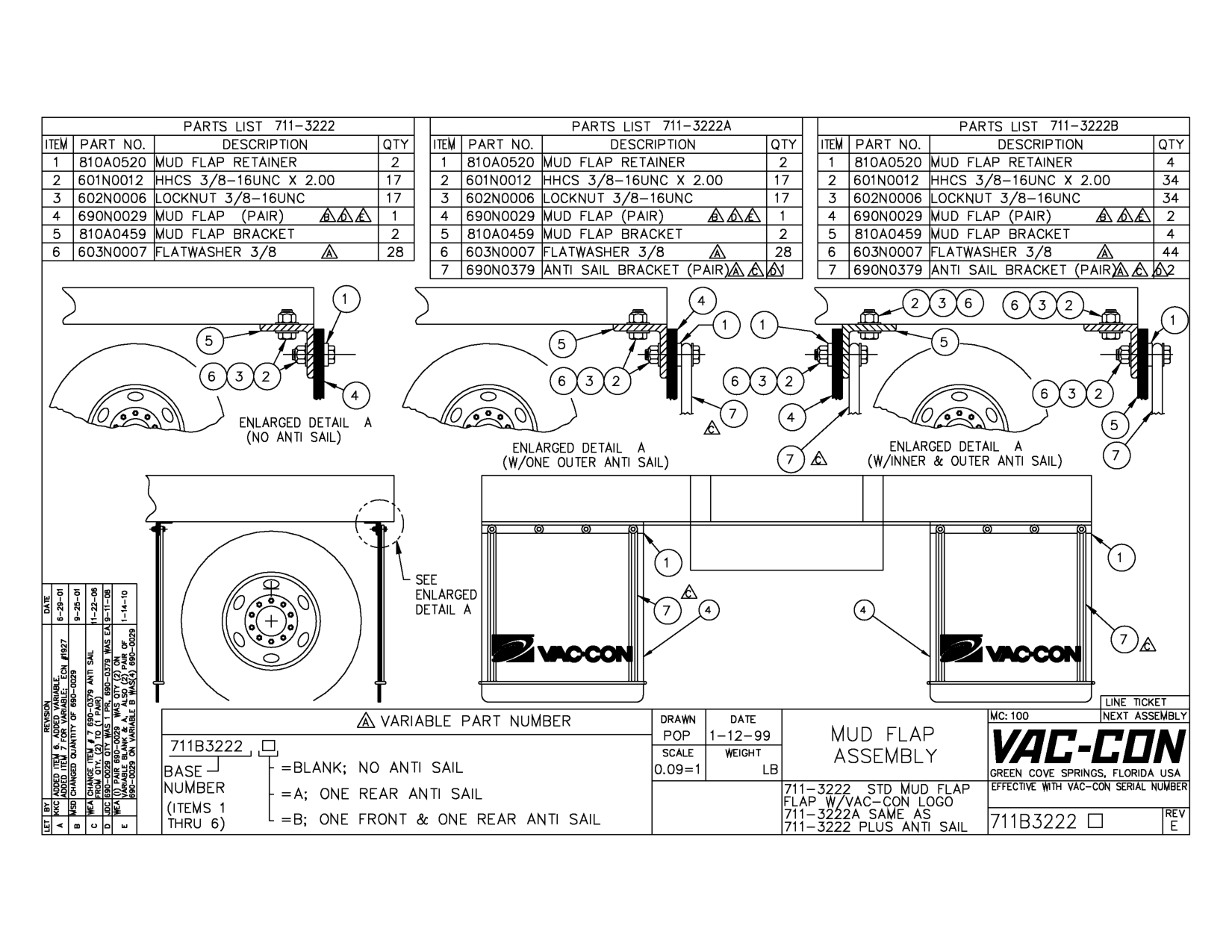 810A0459 Mud Flap Bracket