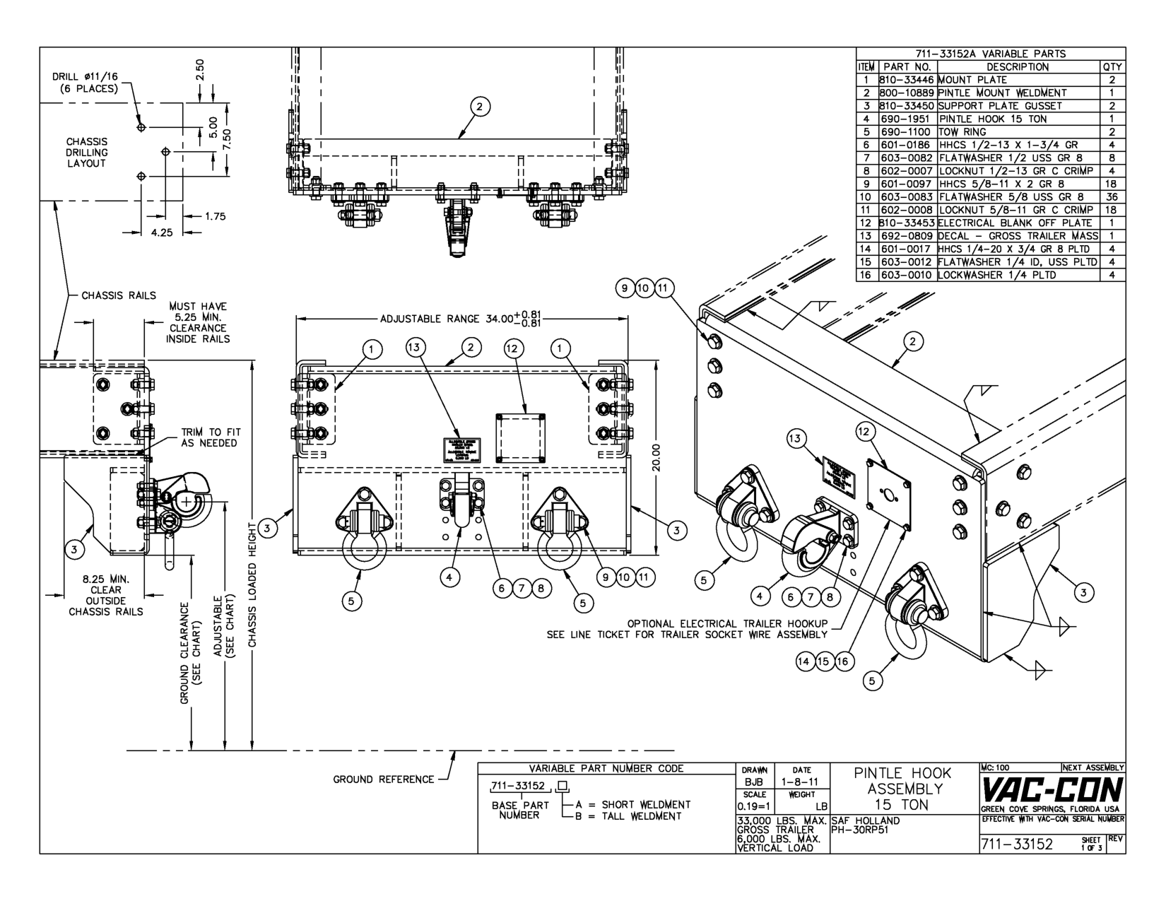 10-33453 Electrical Blank Off Plate